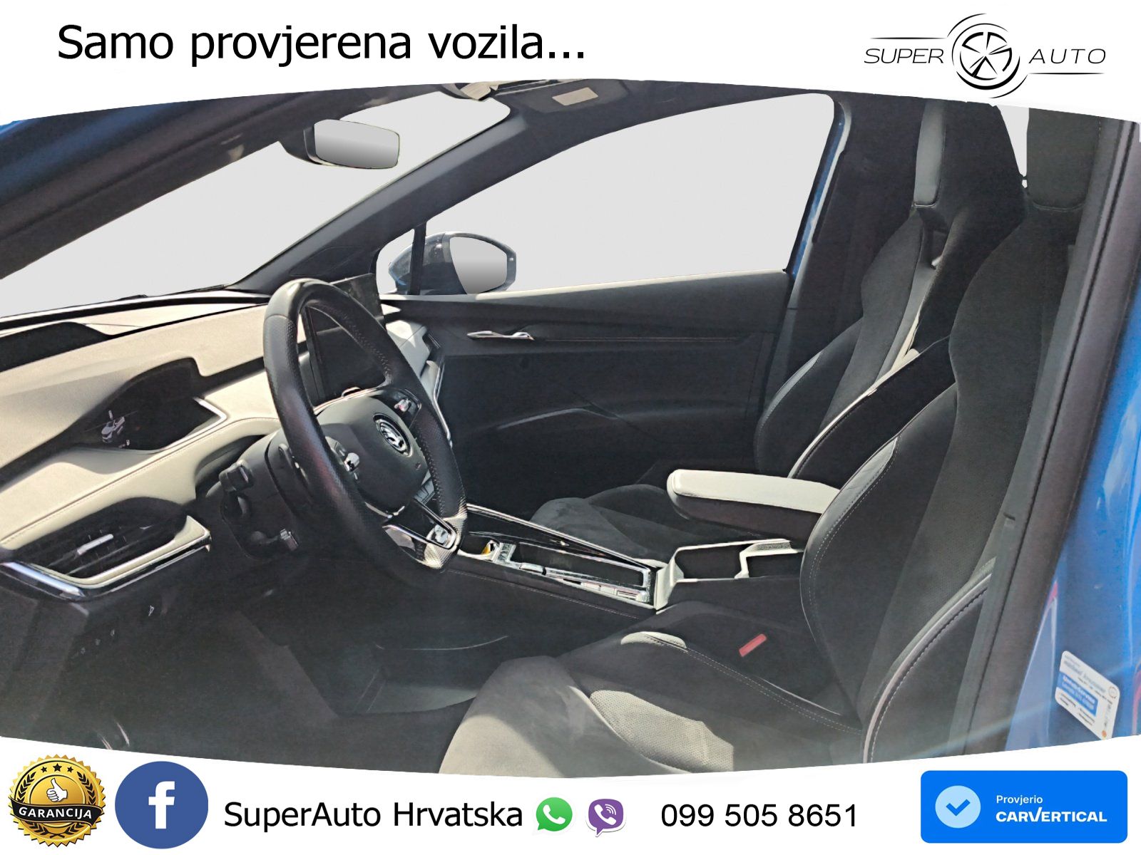 Škoda Enyaq iV 80 82 kWh (204 KS) SportLine LED+GR SJED+ACC