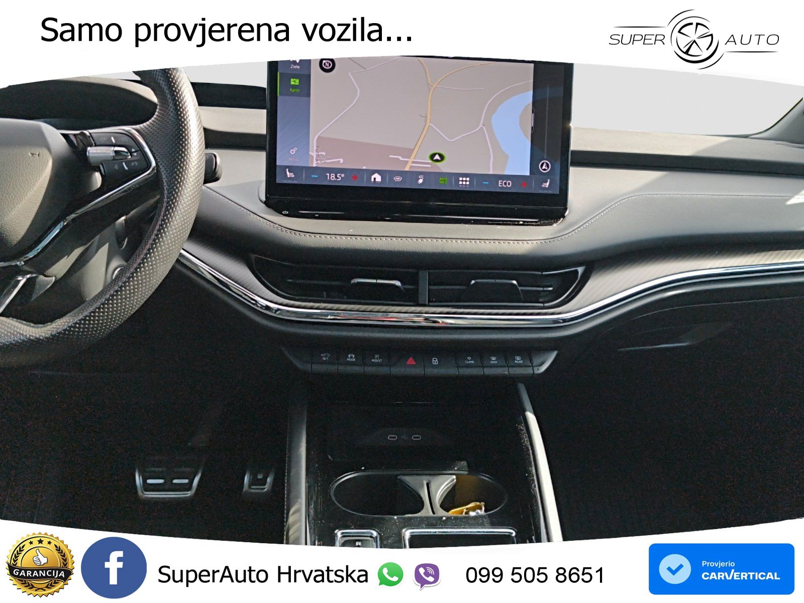 Škoda Enyaq iV 80 82 kWh (204 KS) SportLine LED+GR SJED+ACC