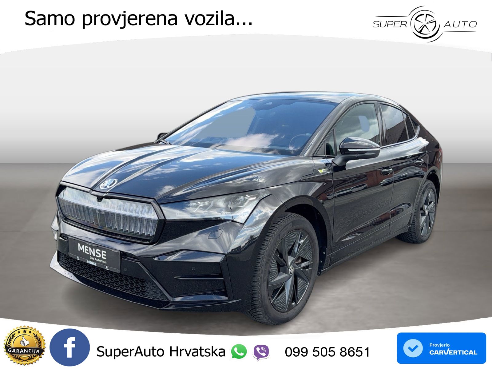 Škoda Enyaq Coupe iV RS 82 kWh (299 KS) AWD LED+GR SJED+ACC
