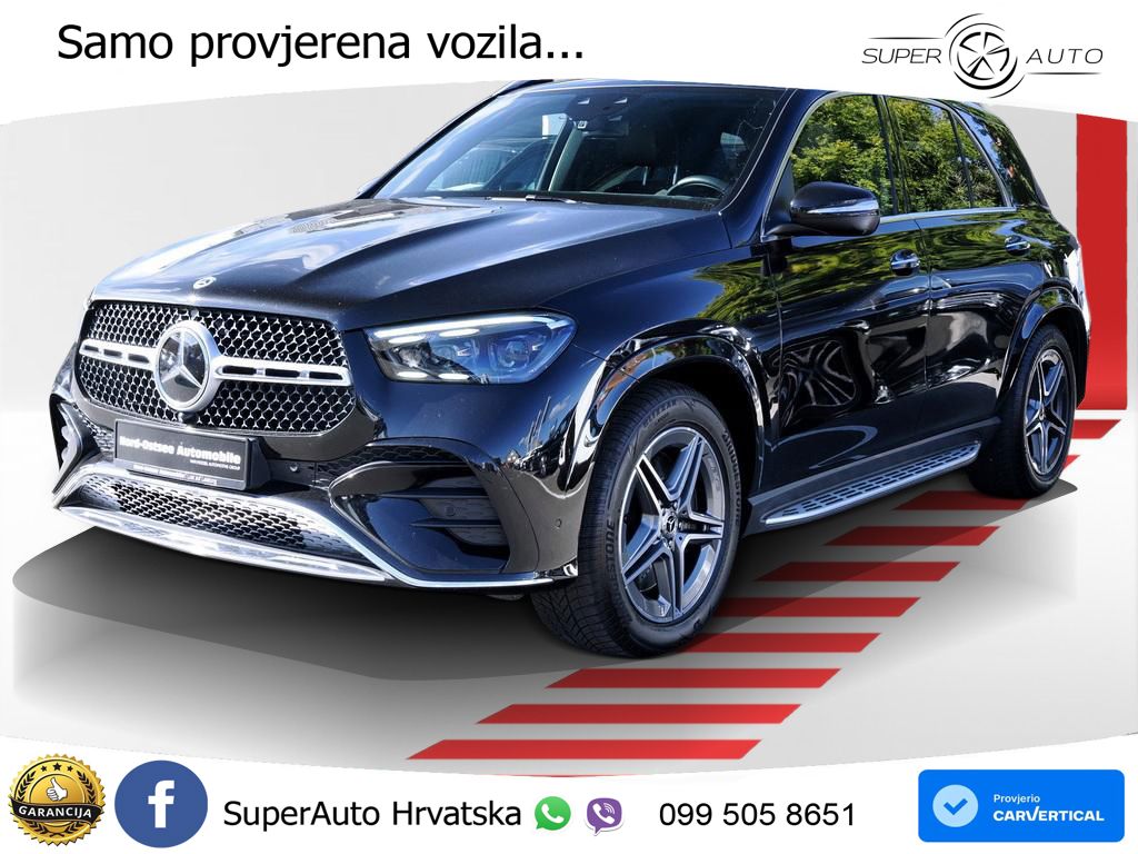 Mercedes GLE 450 3.0 (381 KS) EQ Boost 4MATIC 9G-TRONIC AMG LED+GR SJED+ACC