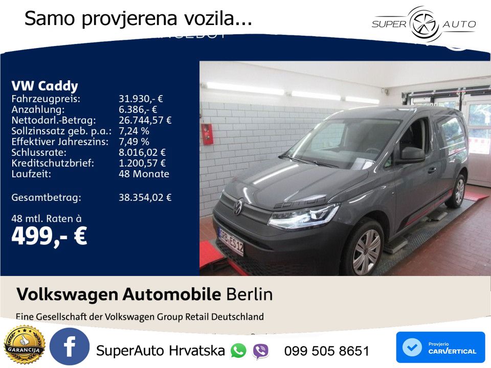 VW Caddy 122 KS