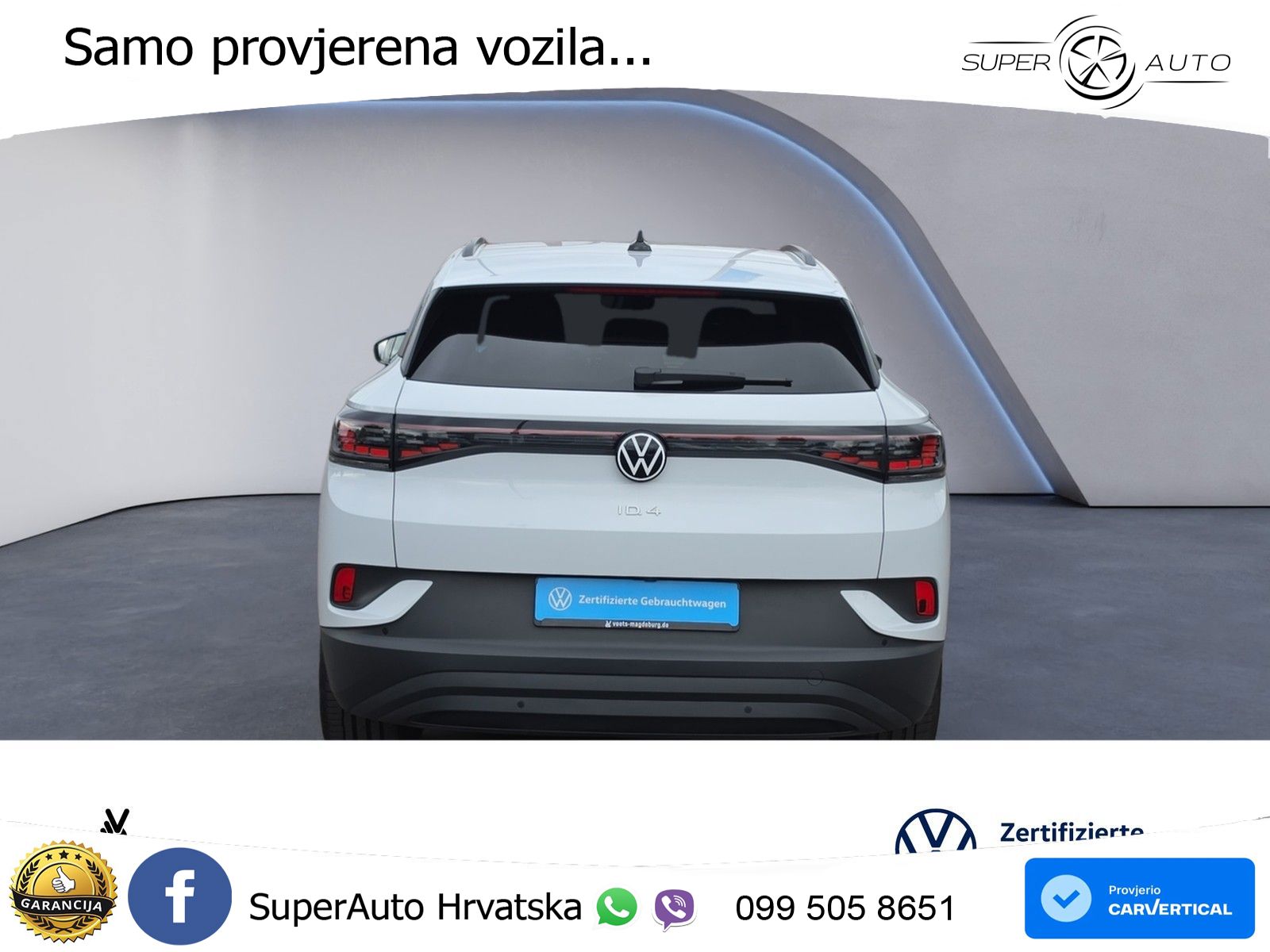 Volkswagen ID.4 Pro Performance 82 kWh (204 KS)