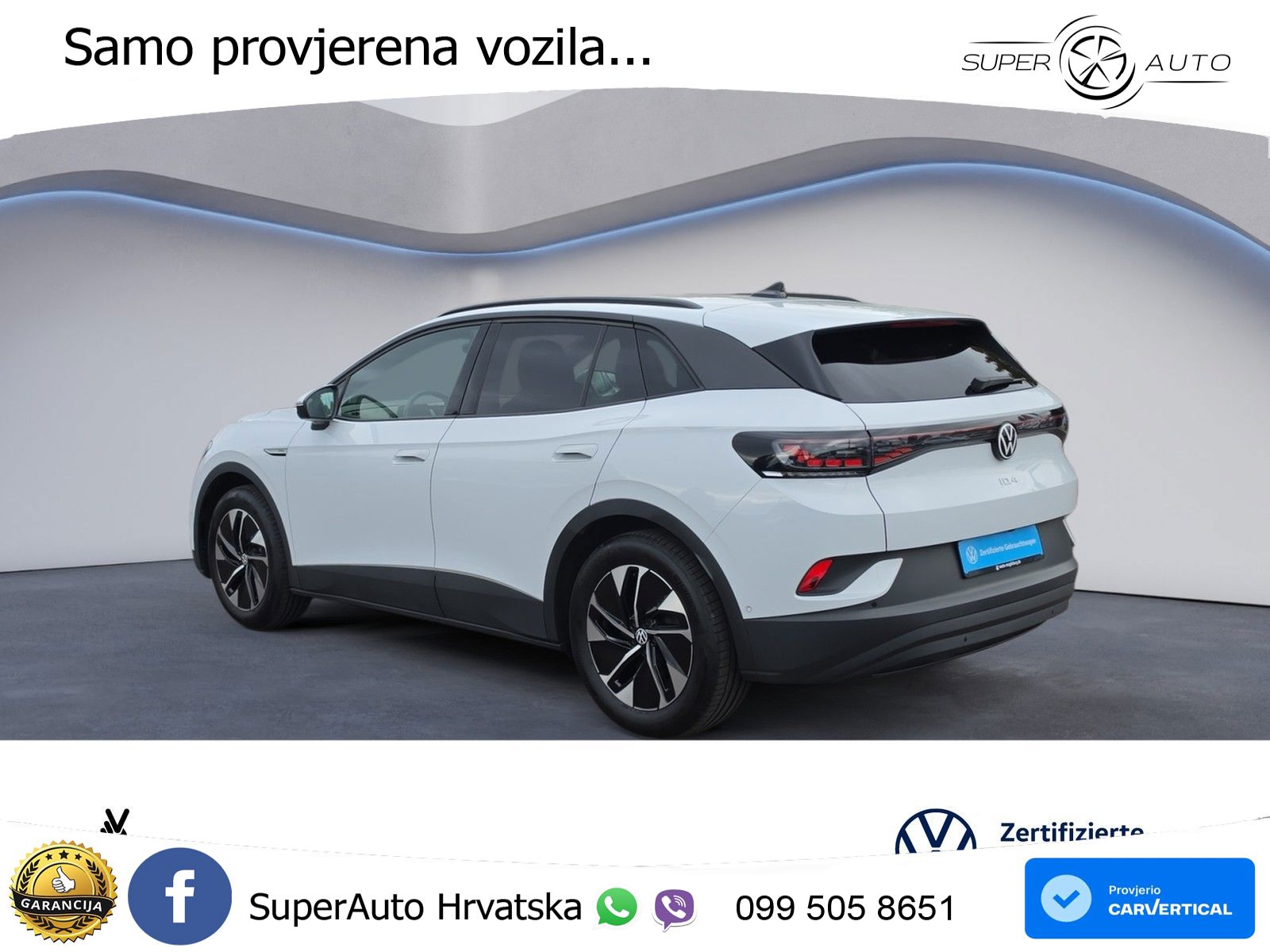 Volkswagen ID.4 Pro Performance 82 kWh (204 KS)