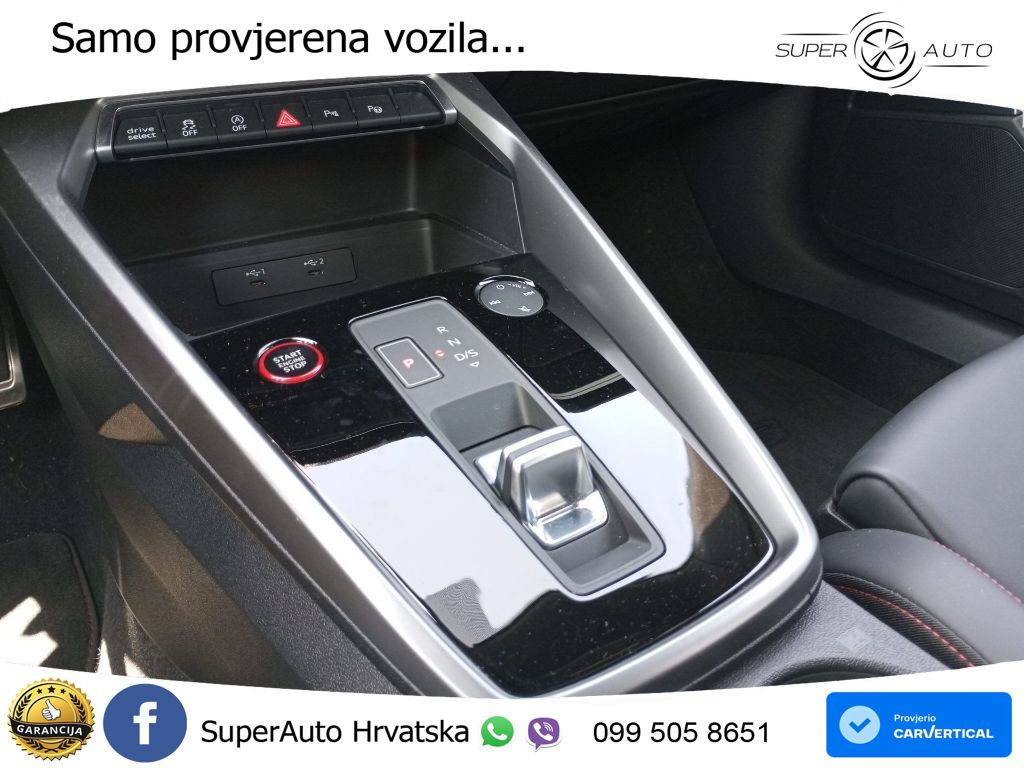 Audi RS3 Sportback 2.5 TFSI (400 KS) quattro S tronic
