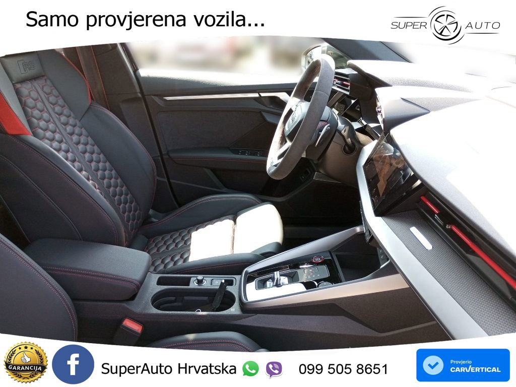Audi RS3 Sportback 2.5 TFSI (400 KS) quattro S tronic