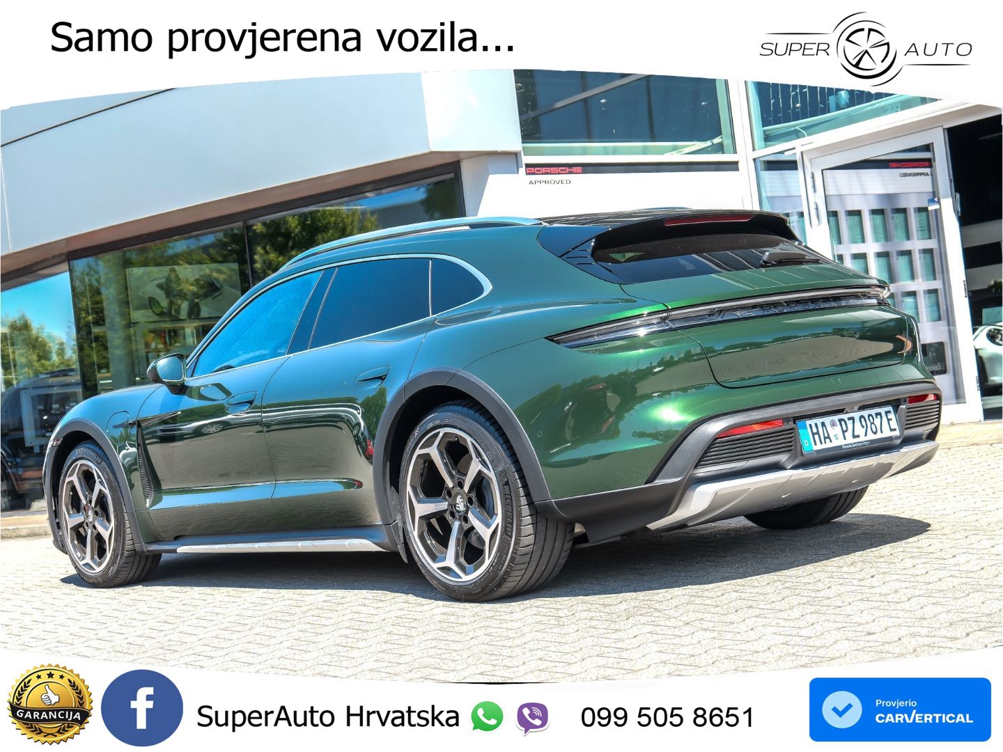 Porsche Taycan Cross Turismo 4 105 kWh (435 KS)