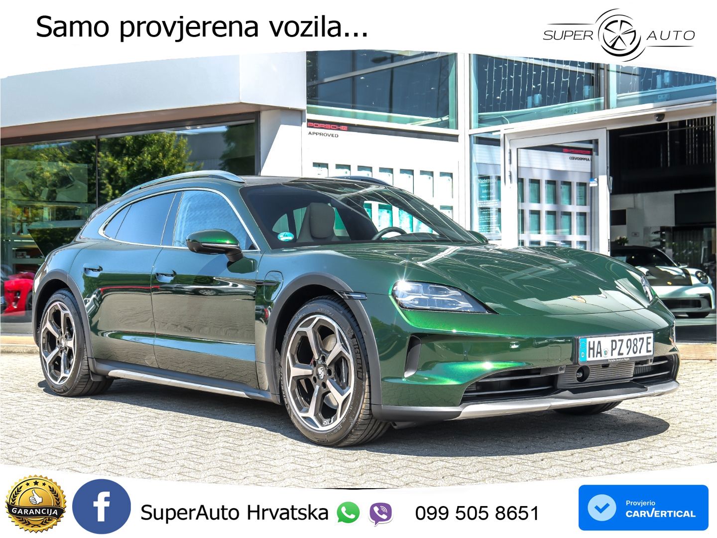 Porsche Taycan Cross Turismo 4 105 kWh (435 KS)