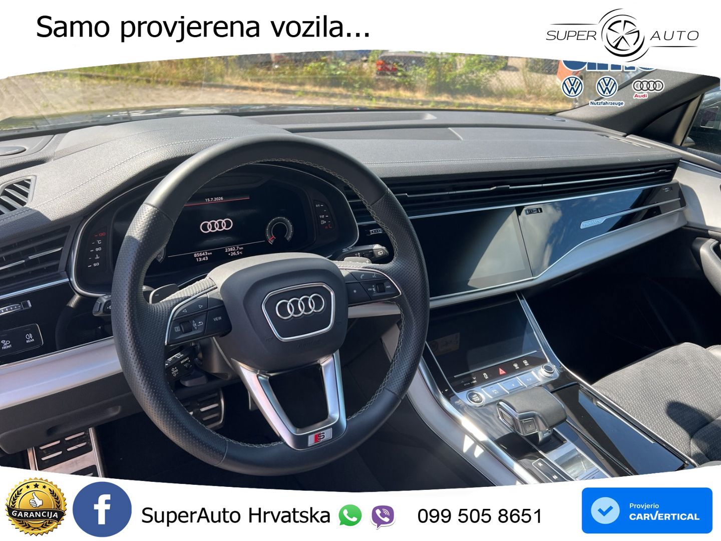 Audi Q8 50 TDI V6 (286 KS) quattro Tiptronic