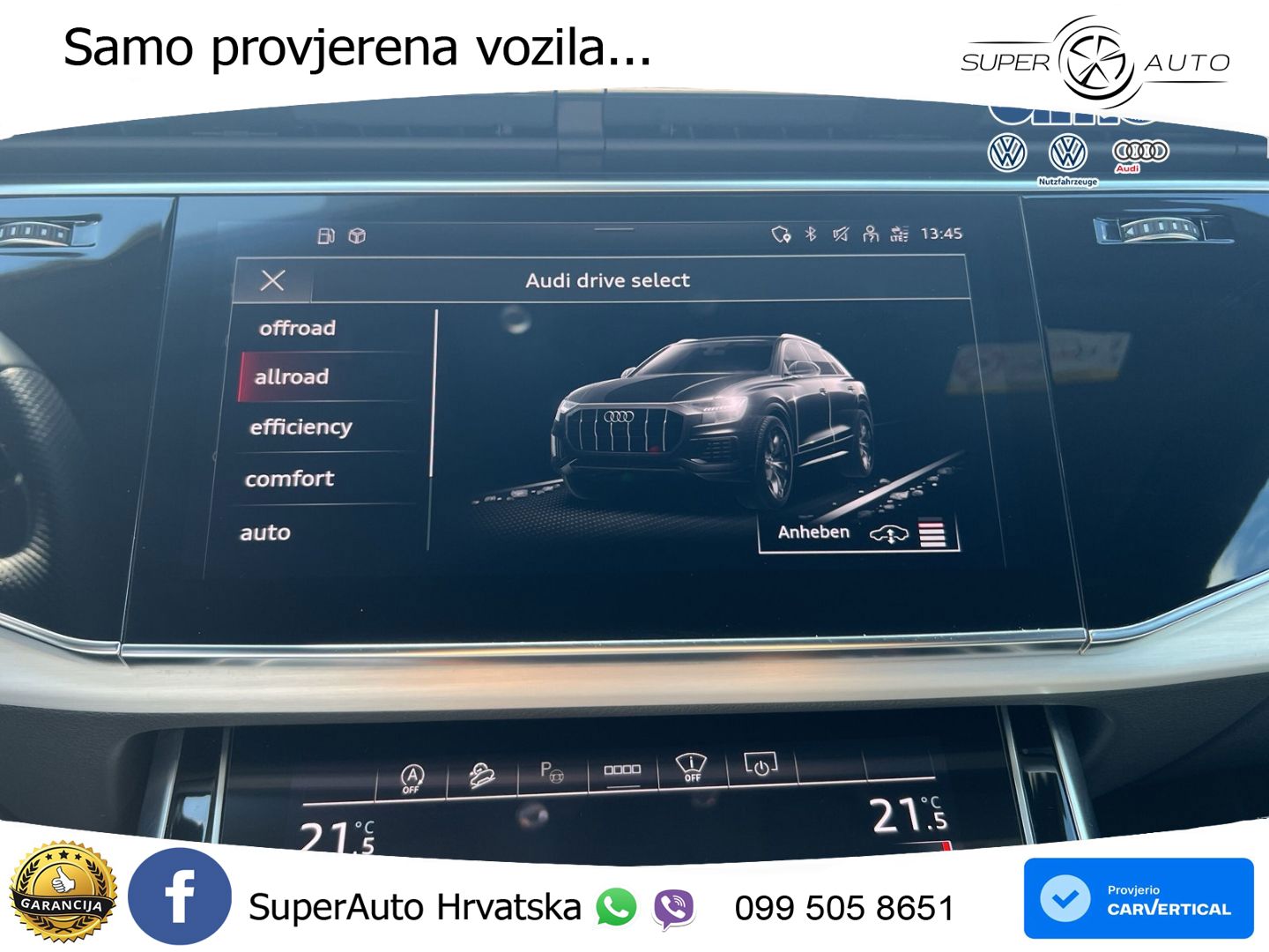 Audi Q8 50 TDI V6 (286 KS) quattro Tiptronic