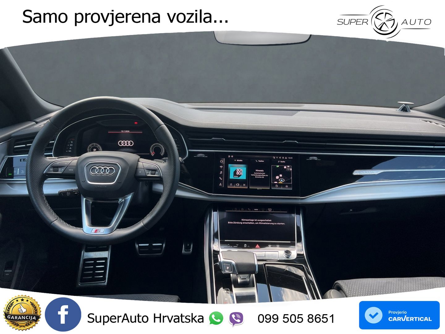 Audi Q8 50 TDI V6 (286 KS) quattro Tiptronic