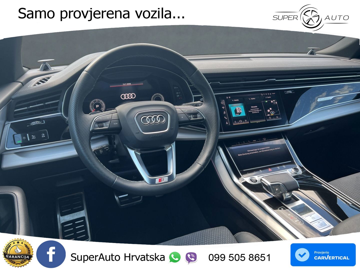 Audi Q8 50 TDI V6 (286 KS) quattro Tiptronic