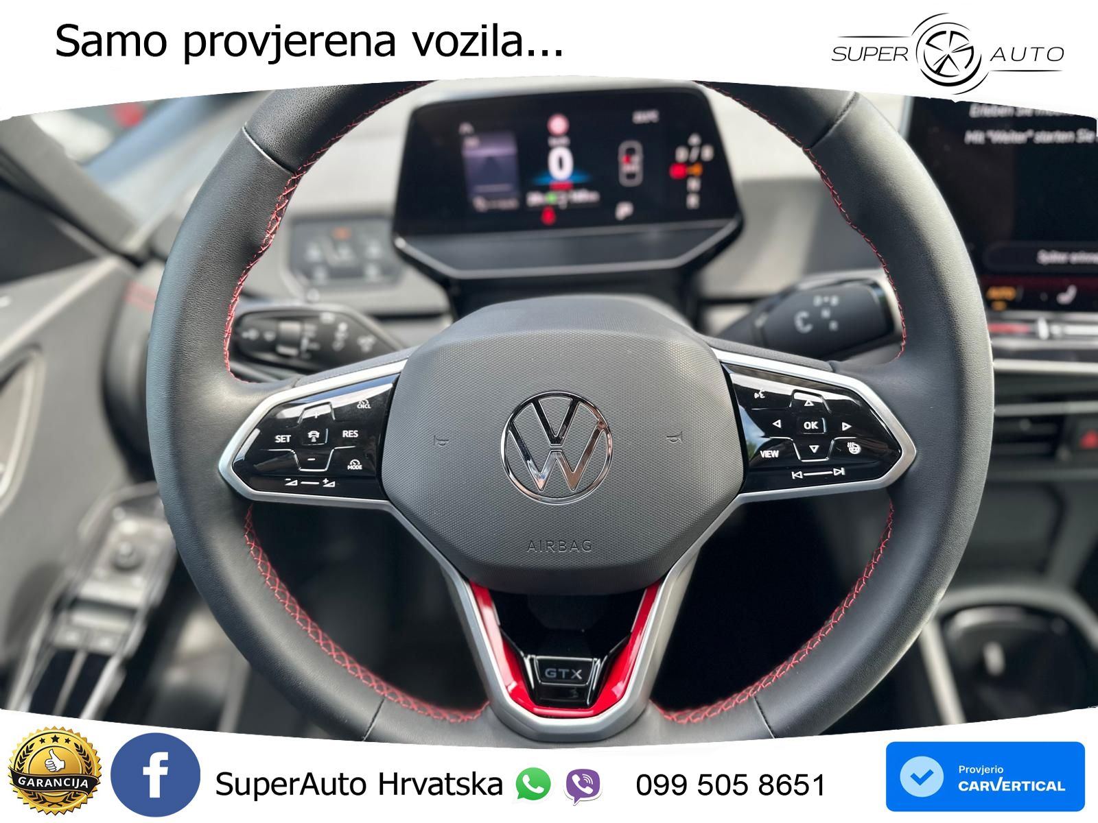 Volkswagen ID.3 GTX 84 kWh (286 KS) LED+GR SJED+ACC