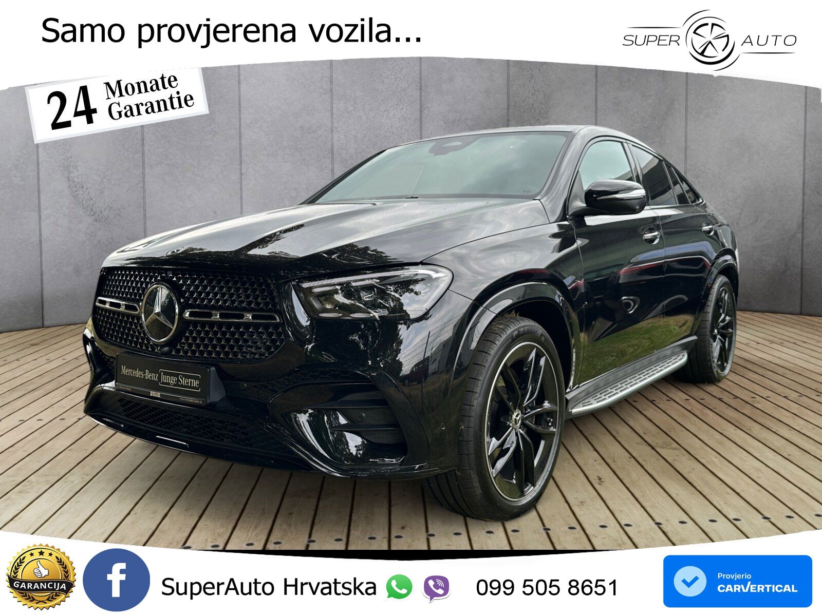 Mercedes GLE Coupe 450d (367 KS) EQ Boost 4MATIC 9G-TRONIC AMG LED+GR SJED+ACC