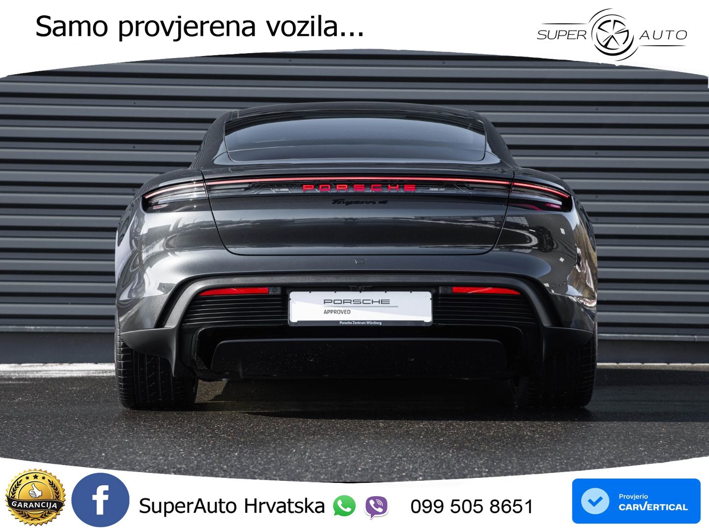 Porsche Taycan 4 105 kWh (435 KS)