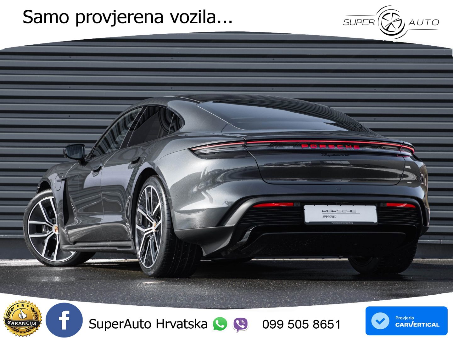 Porsche Taycan 4 105 kWh (435 KS)