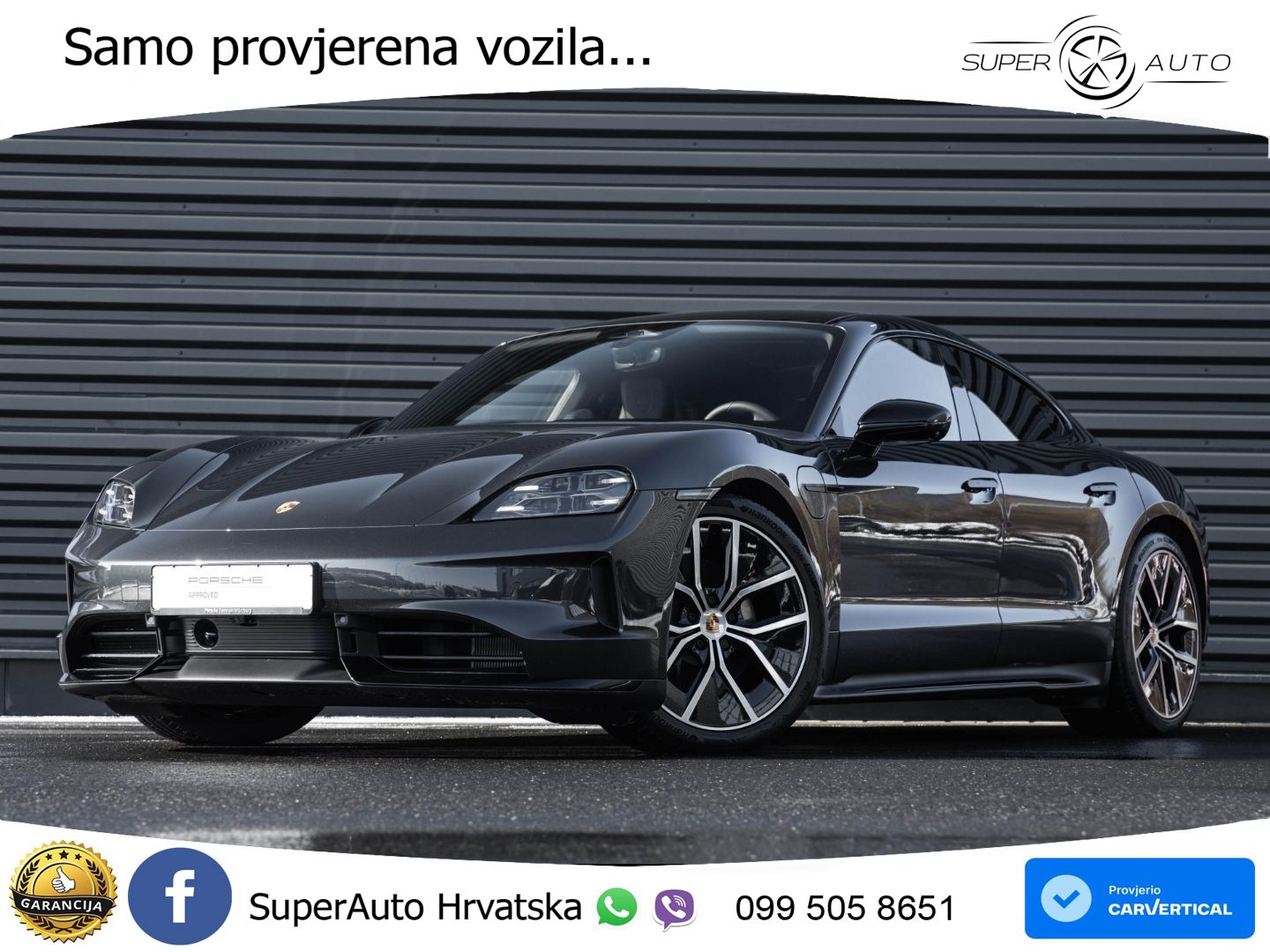 Porsche Taycan 4 105 kWh (435 KS)