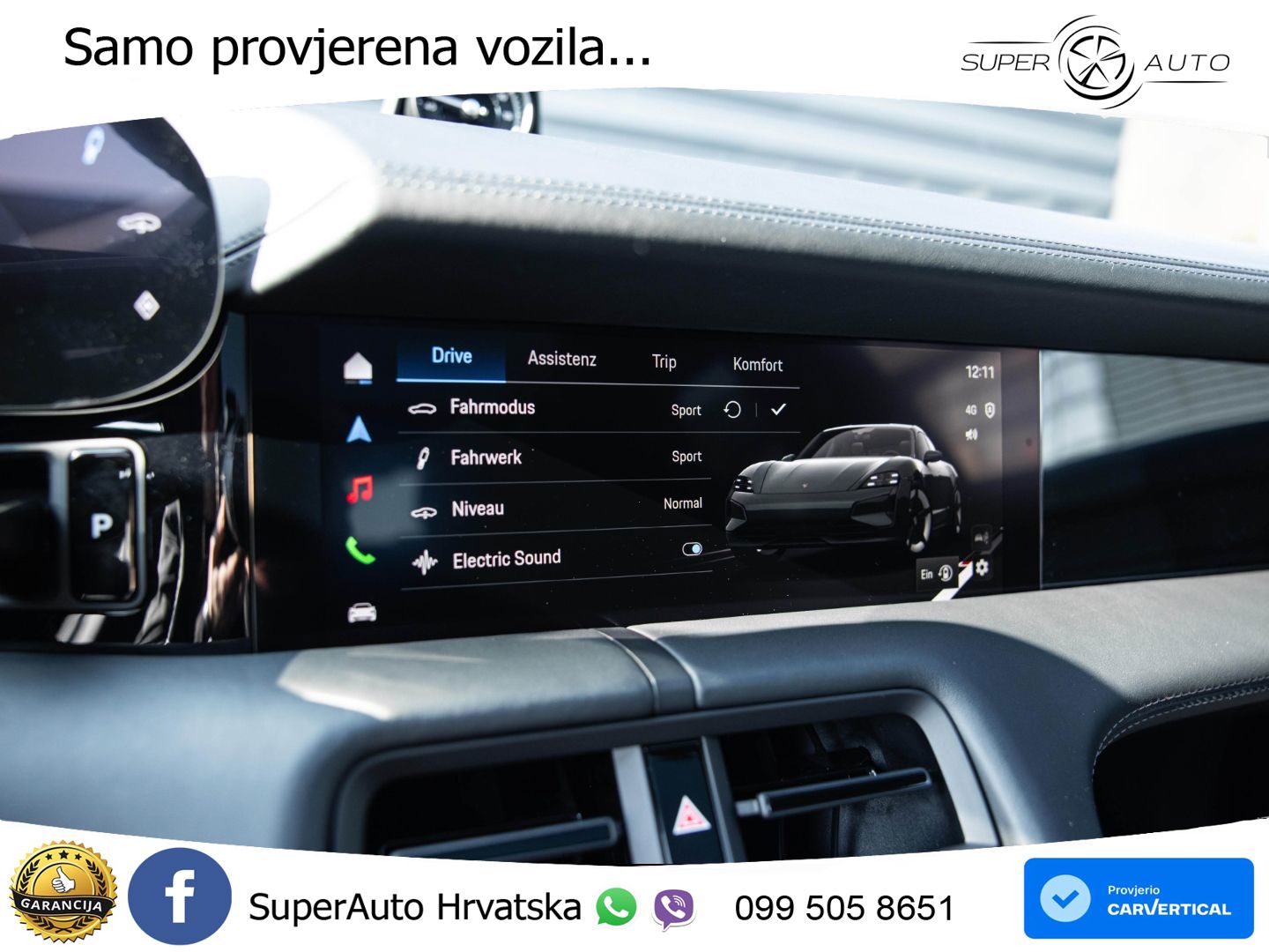 Porsche Taycan 4 105 kWh (435 KS)