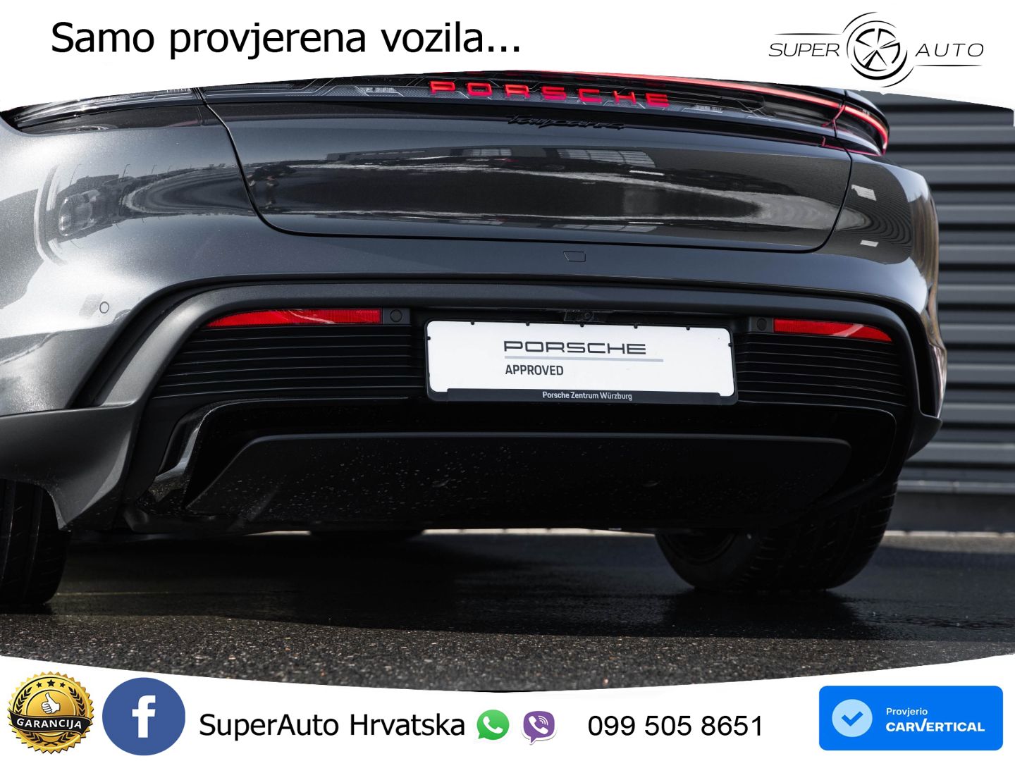 Porsche Taycan 4 105 kWh (435 KS)
