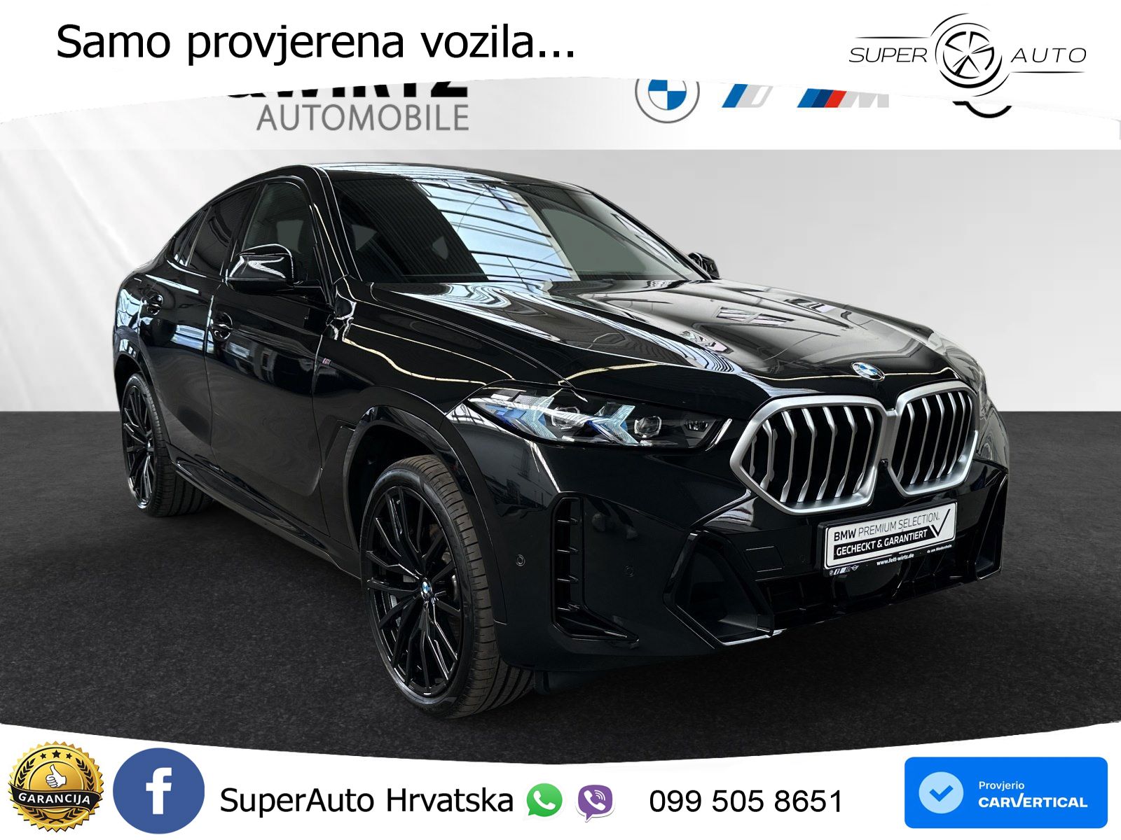 BMW X6 30d (298 KS) xDrive Steptronic M Sport LED+GR SJED+ACC