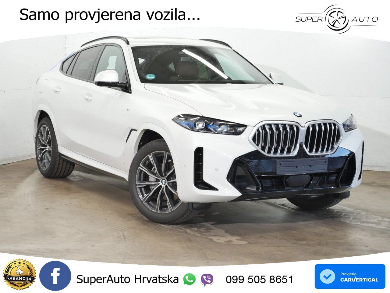 BMW X6 30d (298 KS) xDrive Steptronic M Sport LED+GR SJED+ACC