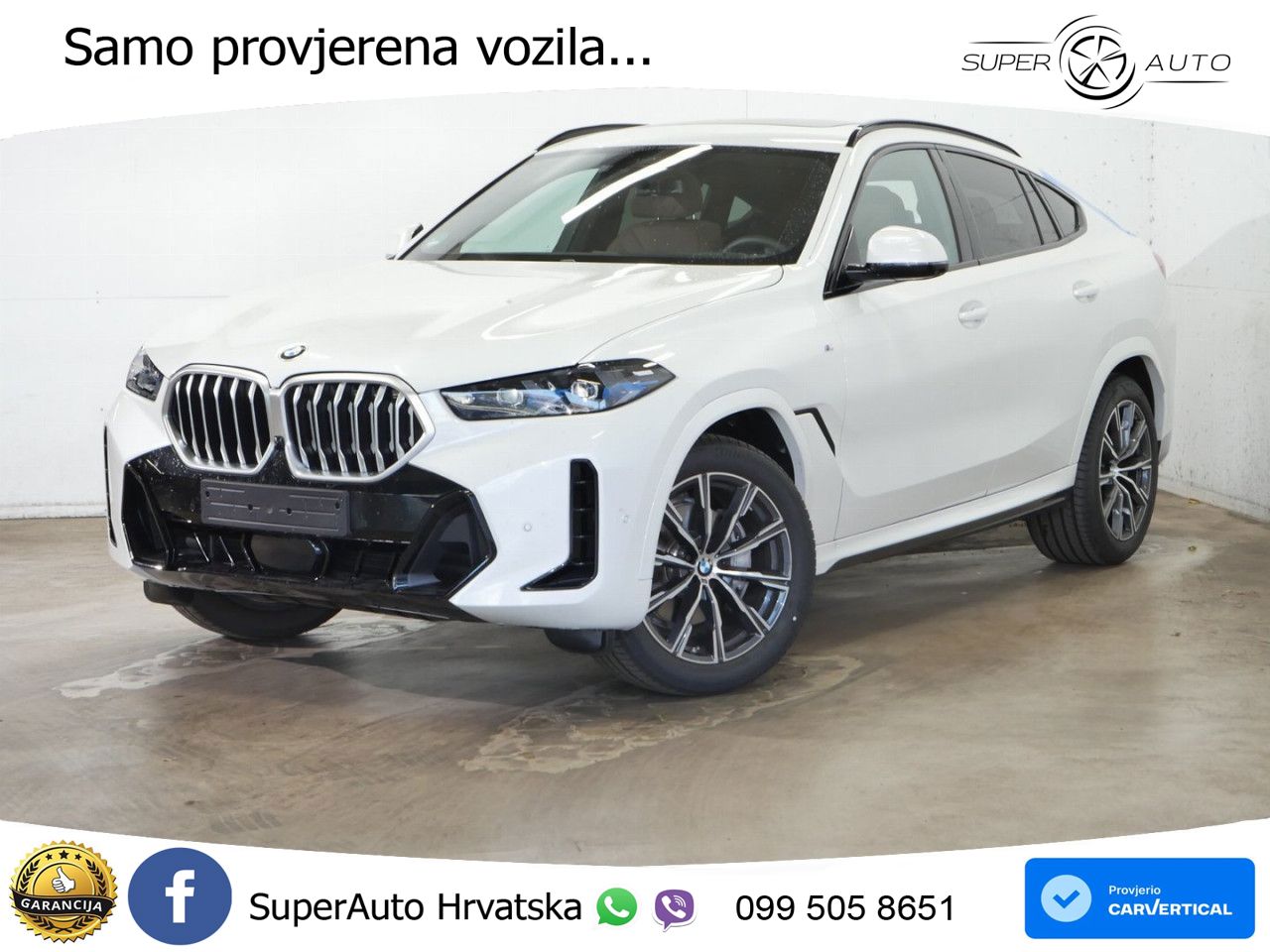 BMW X6 30d (298 KS) xDrive Steptronic M Sport LED+GR SJED+ACC