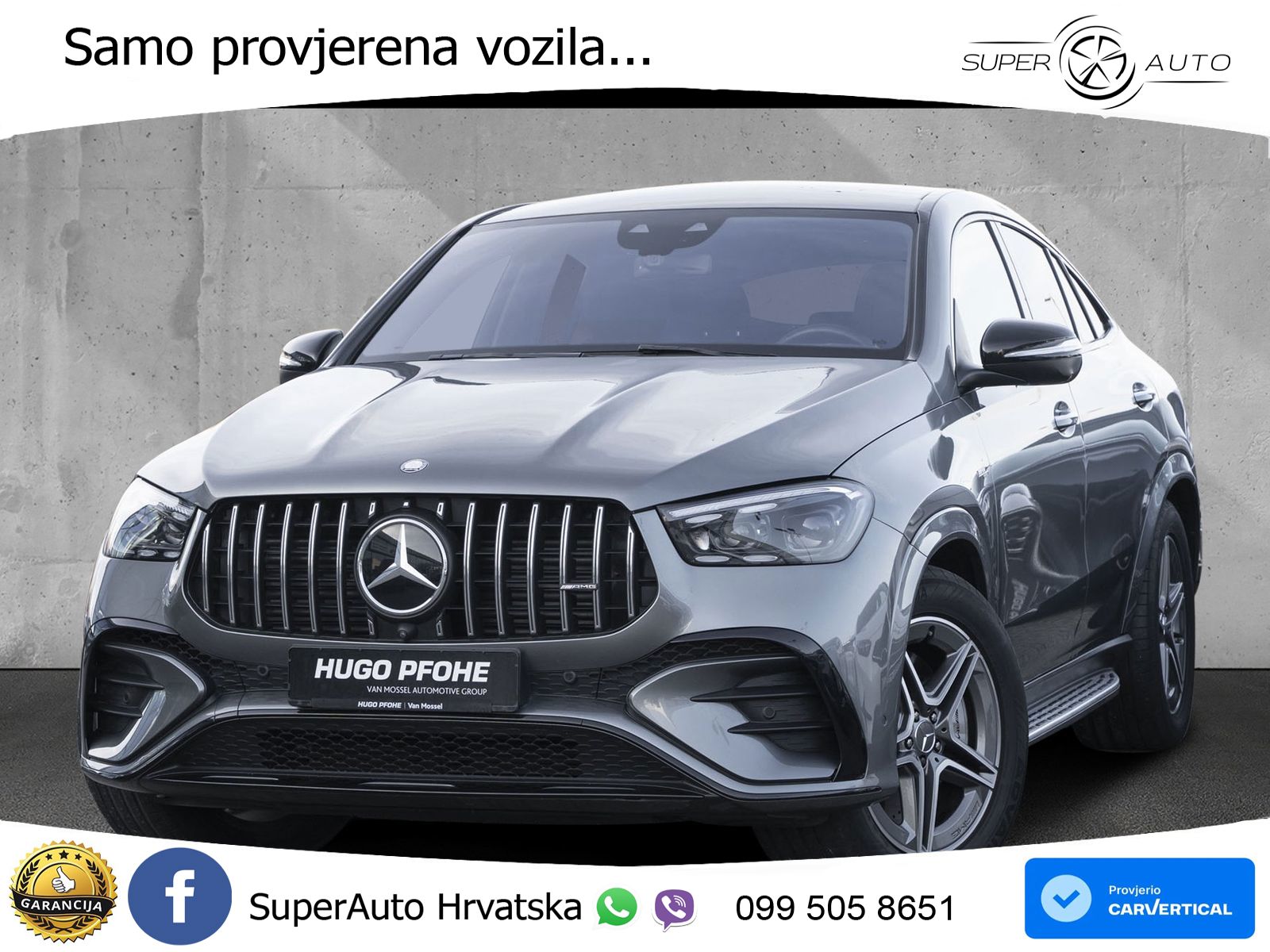 Mercedes AMG GLE Coupe 53 (435 KS) EQ Boost 4MATIC+ AMG SPEEDSHIFT TCT 9G LED+GR SJED+ACC