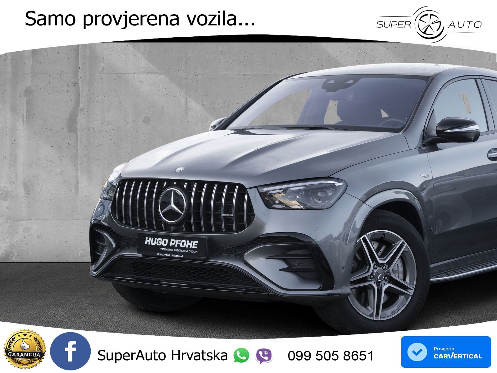 Mercedes AMG GLE Coupe 53 (435 KS) EQ Boost 4MATIC+ AMG SPEEDSHIFT TCT 9G LED+GR SJED+ACC