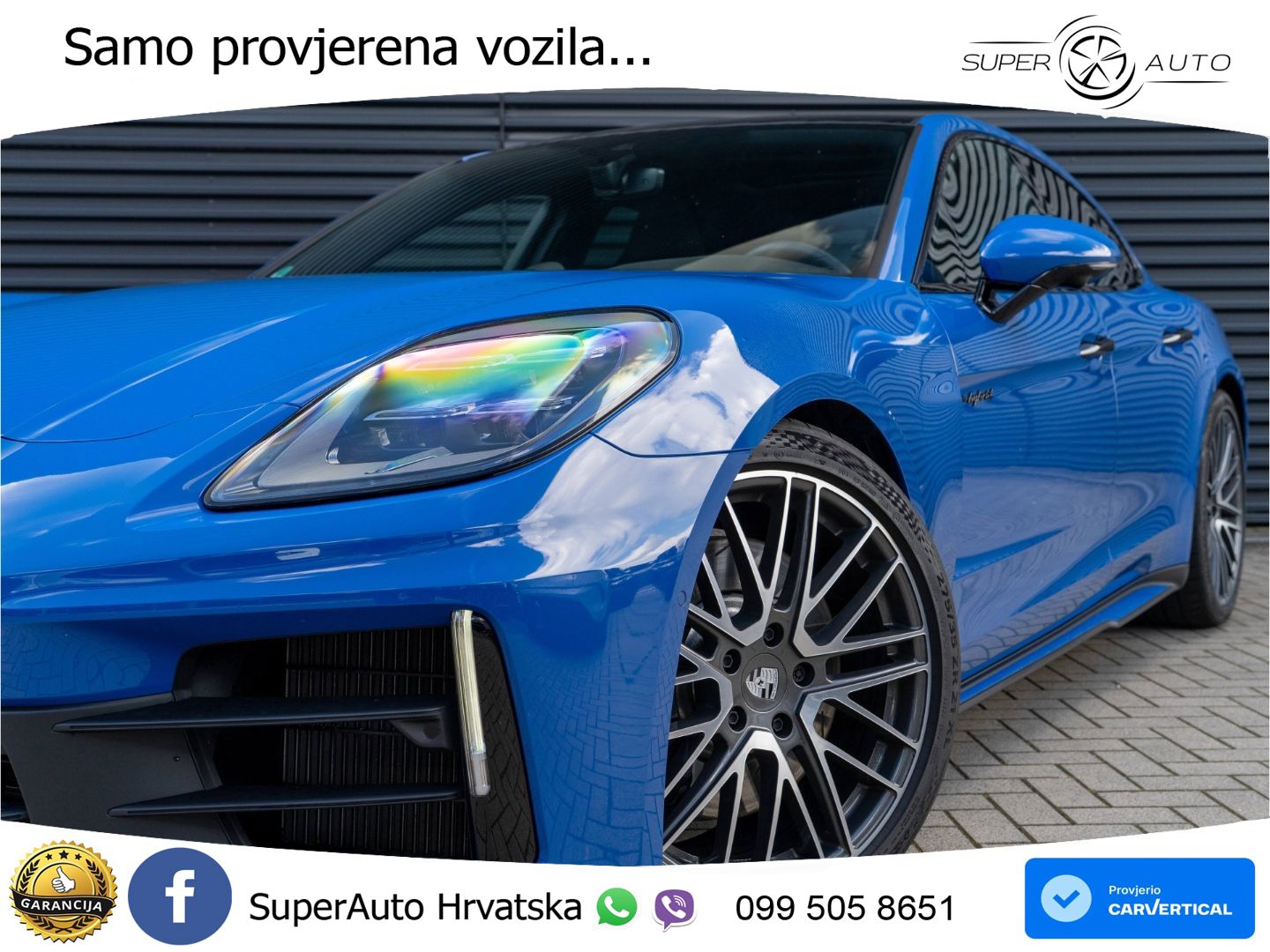 Porsche Panamera 4 2.9 V6 (470 KS) E-Hybrid PDK LED+GR SJED+ACC