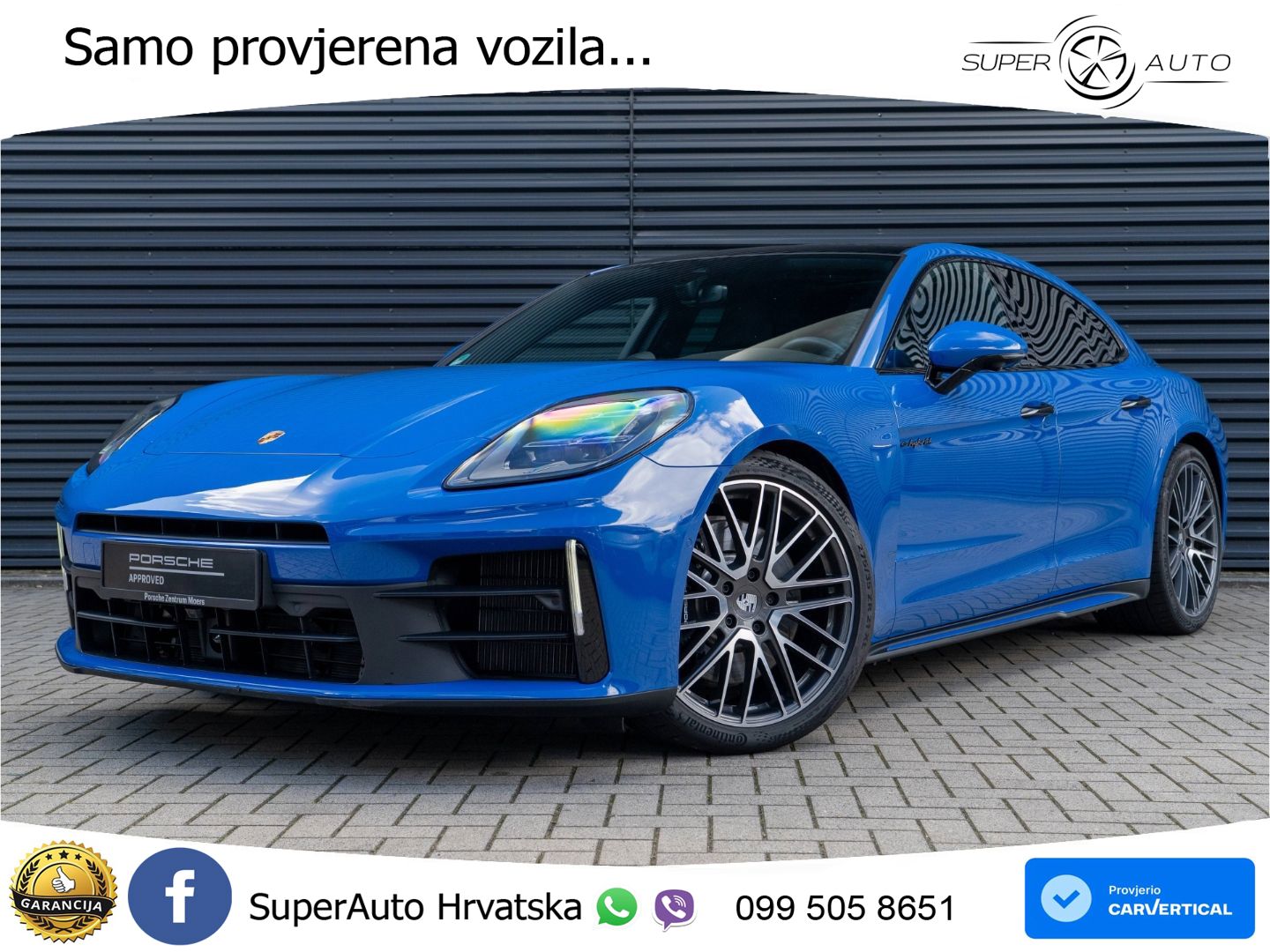 Porsche Panamera 4 2.9 V6 (470 KS) E-Hybrid PDK LED+GR SJED+ACC