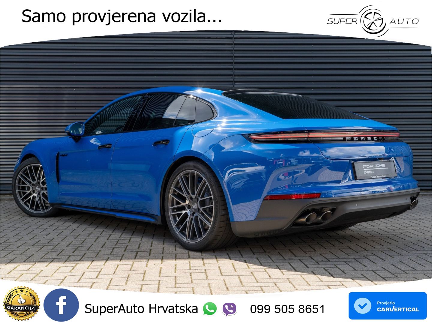 Porsche Panamera 4 2.9 V6 (470 KS) E-Hybrid PDK LED+GR SJED+ACC
