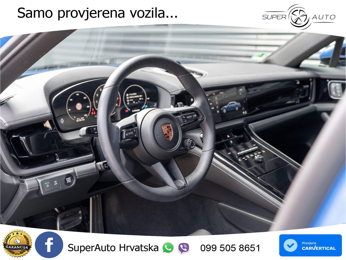Porsche Panamera 4 2.9 V6 (470 KS) E-Hybrid PDK LED+GR SJED+ACC