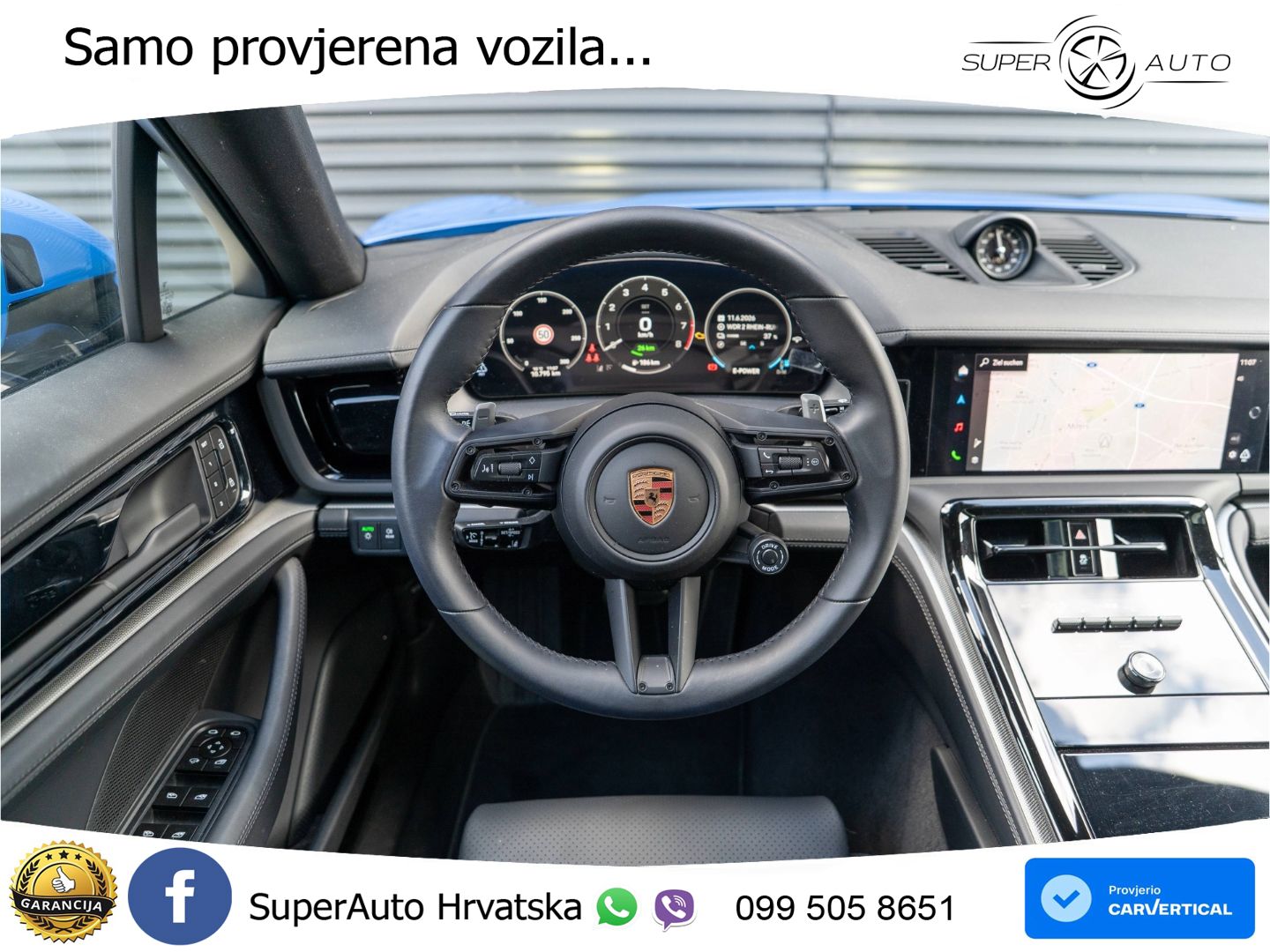 Porsche Panamera 4 2.9 V6 (470 KS) E-Hybrid PDK LED+GR SJED+ACC