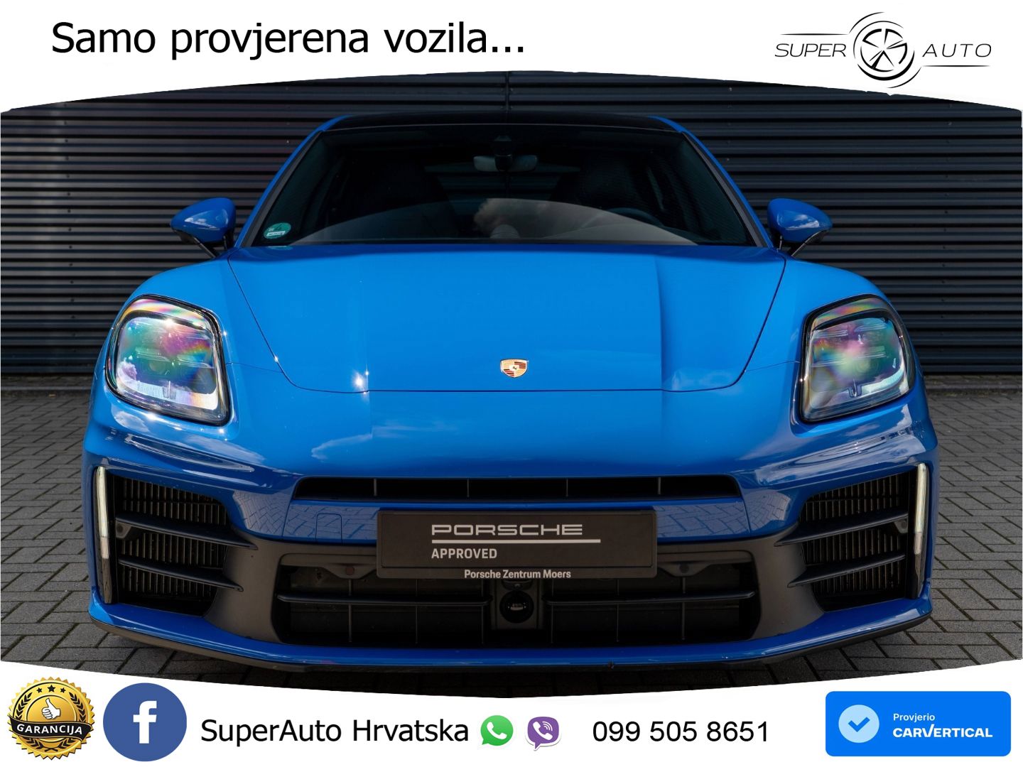 Porsche Panamera 4 2.9 V6 (470 KS) E-Hybrid PDK LED+GR SJED+ACC