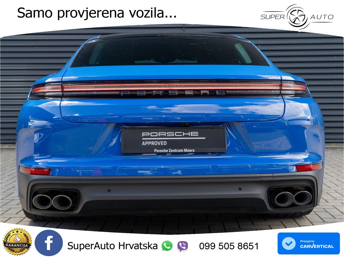 Porsche Panamera 4 2.9 V6 (470 KS) E-Hybrid PDK LED+GR SJED+ACC