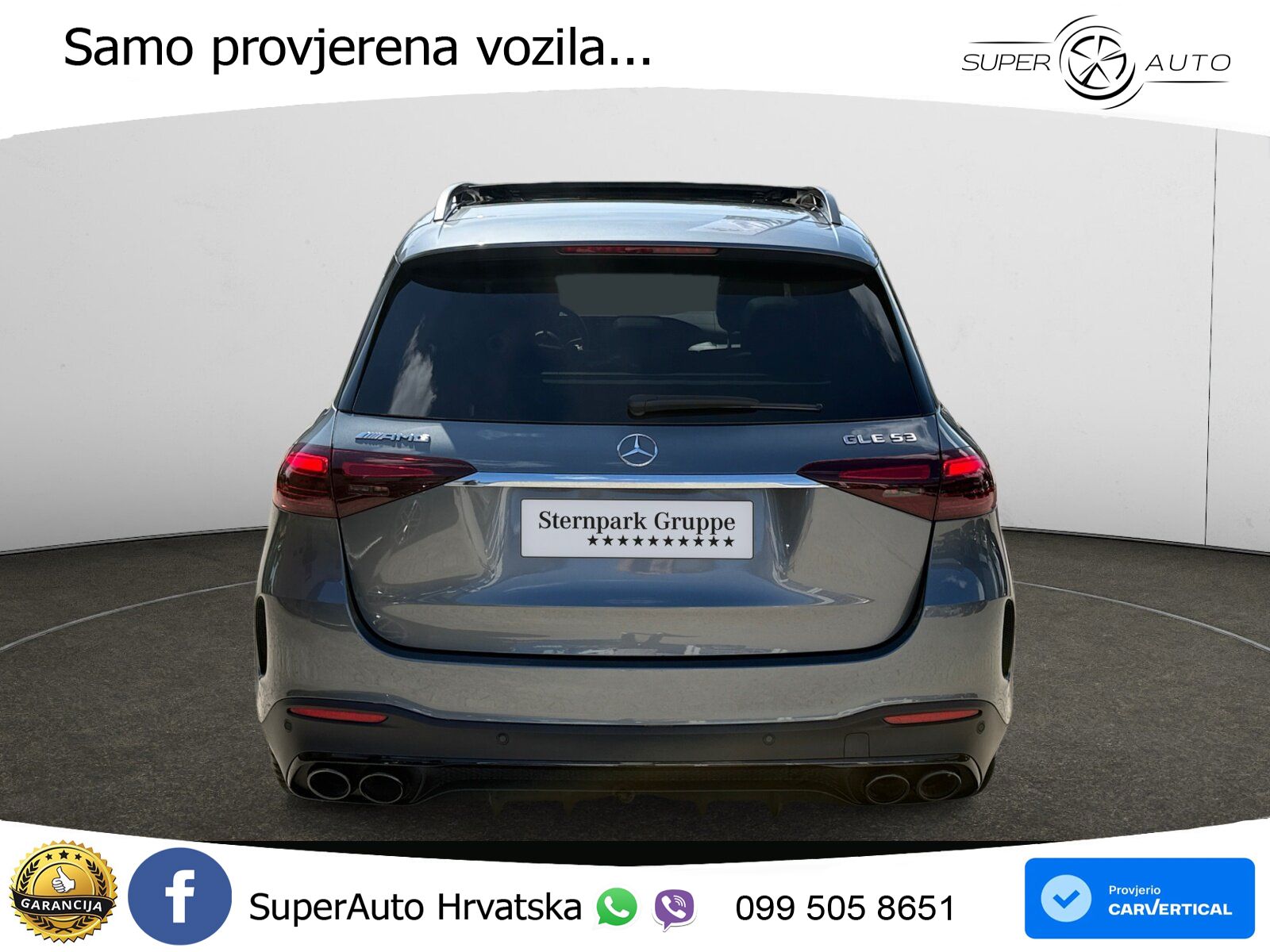 Mercedes AMG GLE 53 (435 KS) EQ Boost 4MATIC+ AMG SPEEDSHIFT TCT 9G LED+GR SJED+ACC