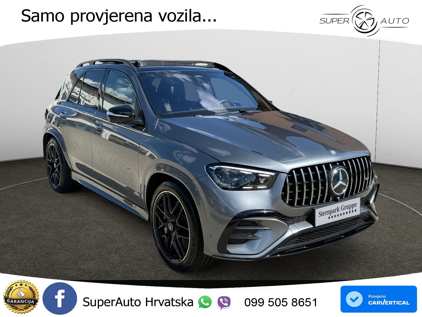 Mercedes AMG GLE 53 (435 KS) EQ Boost 4MATIC+ AMG SPEEDSHIFT TCT 9G LED+GR SJED+ACC