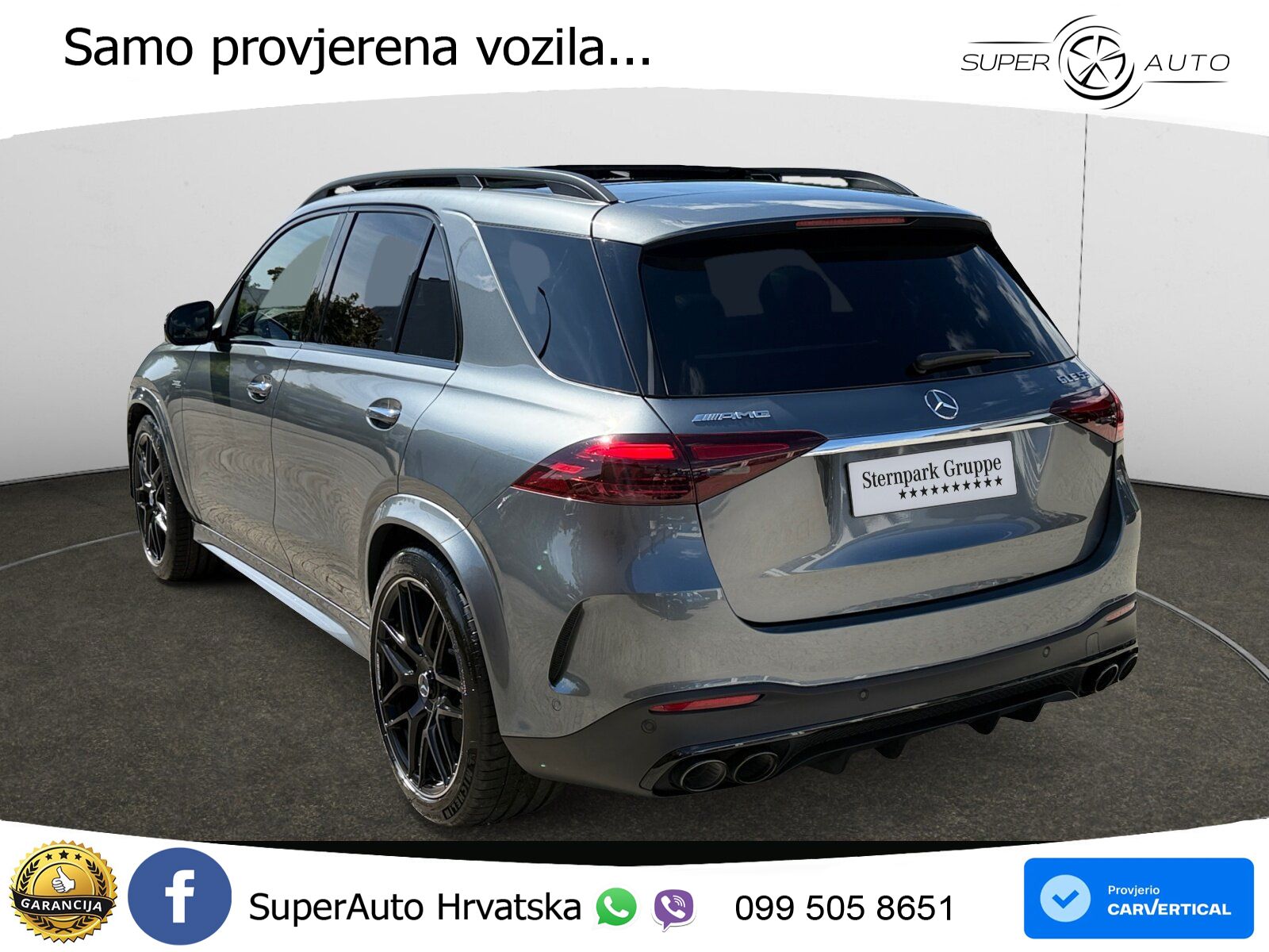 Mercedes AMG GLE 53 (435 KS) EQ Boost 4MATIC+ AMG SPEEDSHIFT TCT 9G LED+GR SJED+ACC