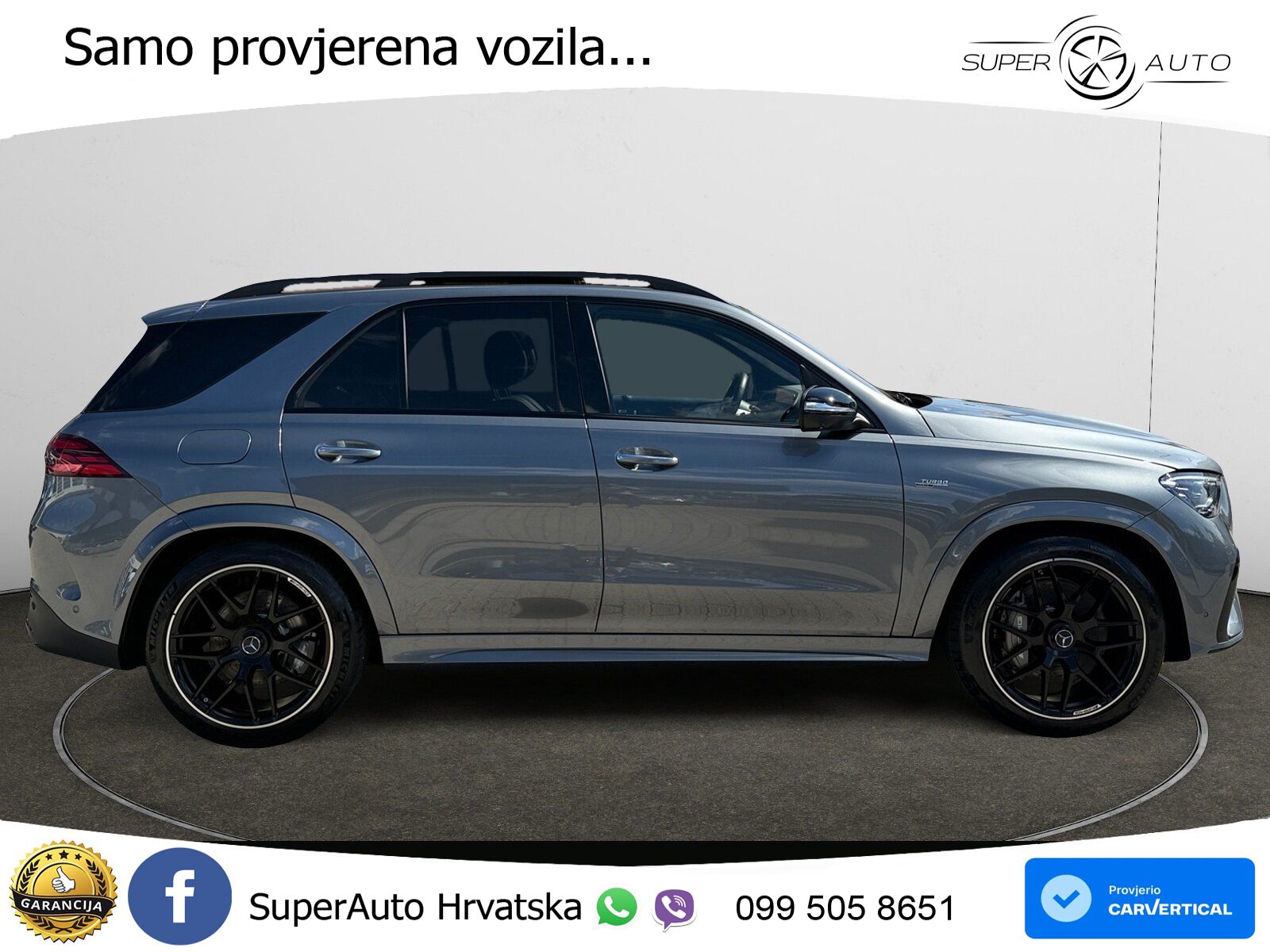Mercedes AMG GLE 53 (435 KS) EQ Boost 4MATIC+ AMG SPEEDSHIFT TCT 9G LED+GR SJED+ACC