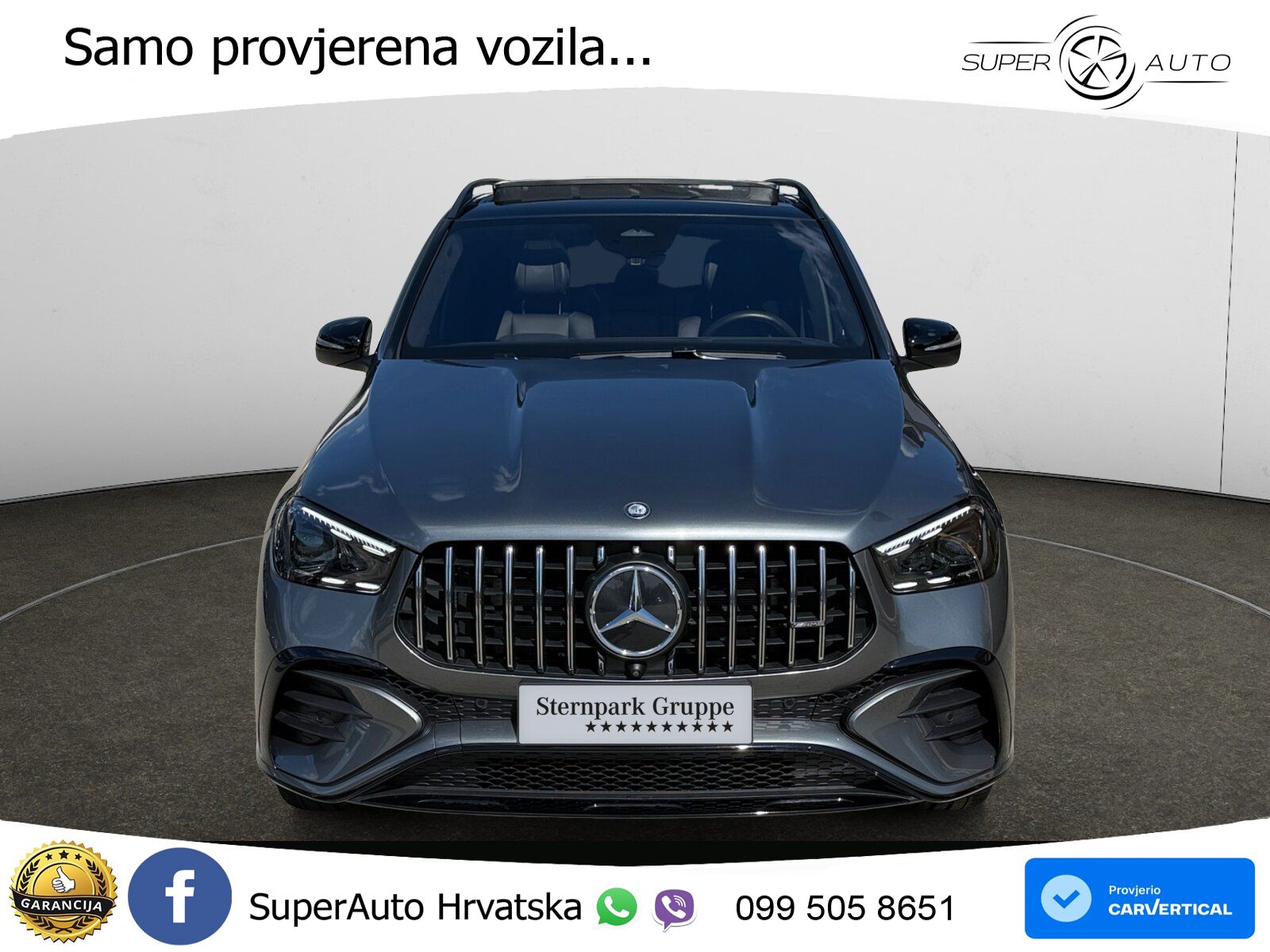 Mercedes AMG GLE 53 (435 KS) EQ Boost 4MATIC+ AMG SPEEDSHIFT TCT 9G LED+GR SJED+ACC