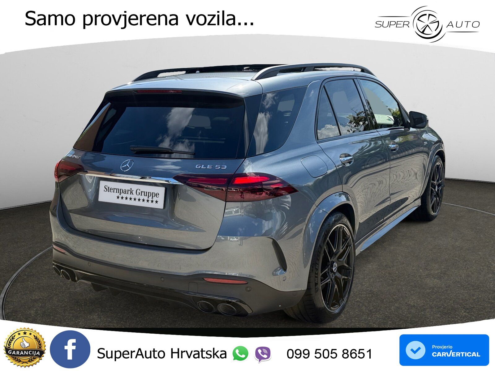 Mercedes AMG GLE 53 (435 KS) EQ Boost 4MATIC+ AMG SPEEDSHIFT TCT 9G LED+GR SJED+ACC