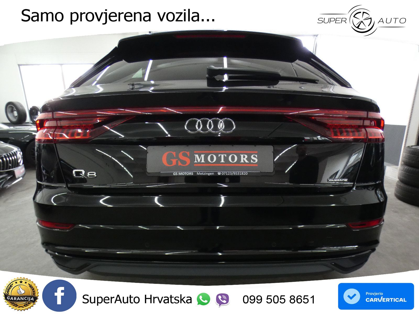 Audi Q8 50 TDI V6 (286 KS) quattro Tiptronic