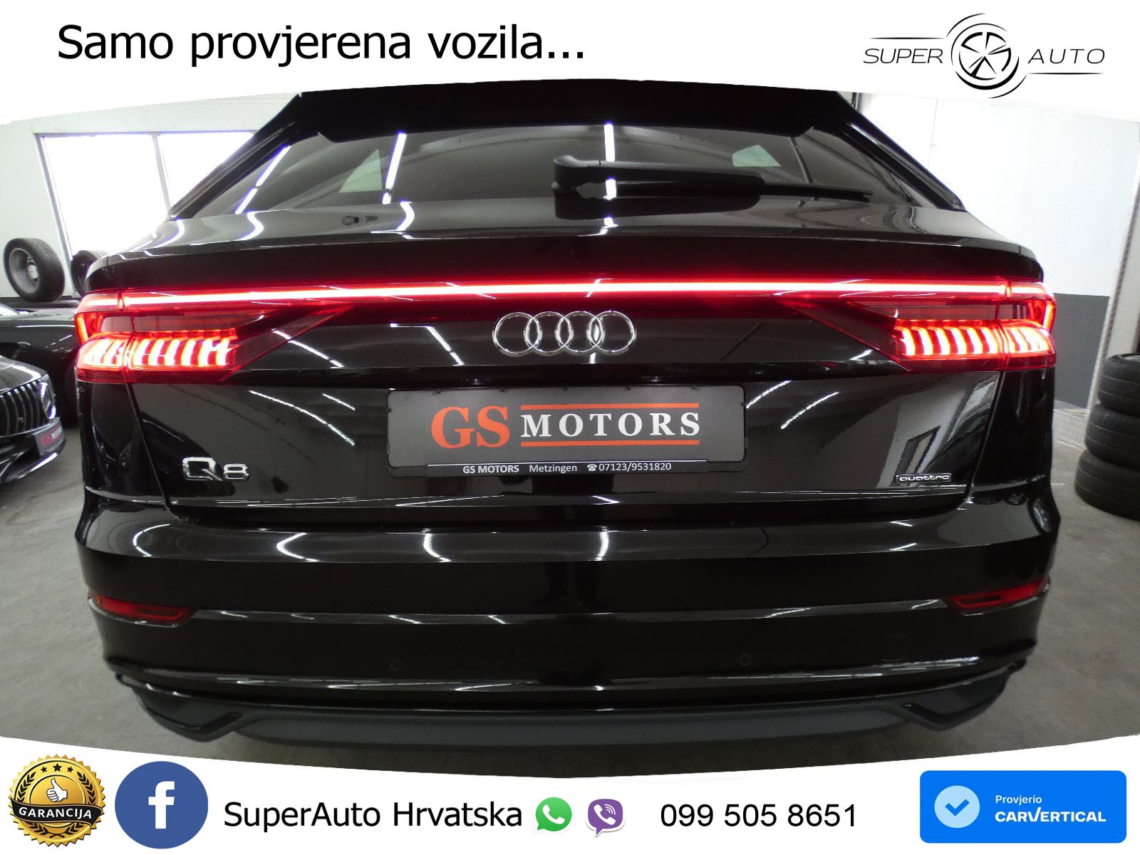 Audi Q8 50 TDI V6 (286 KS) quattro Tiptronic