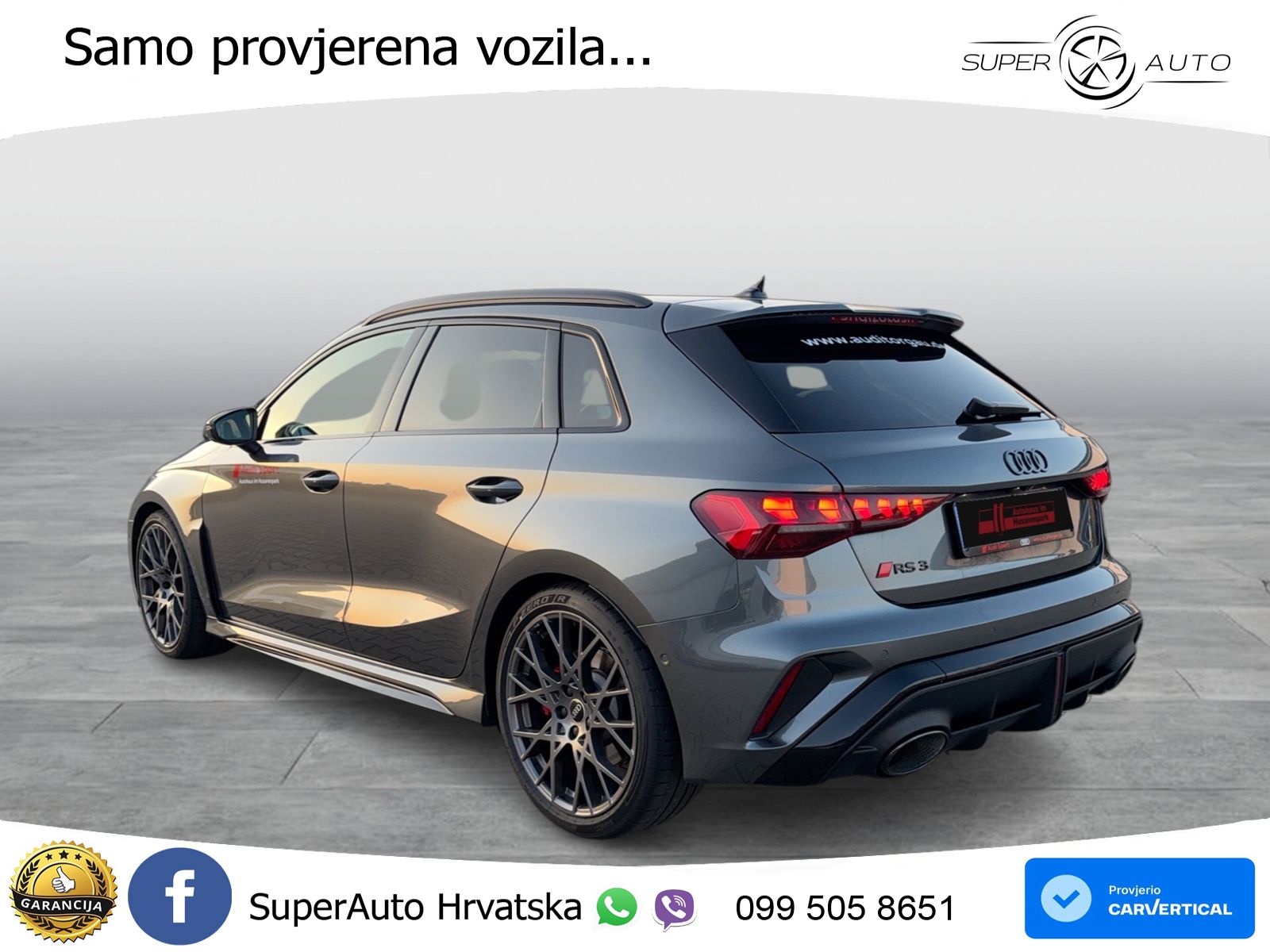 Audi RS3 Sportback 2.5 TFSI (400 KS) quattro S tronic LED+ACC
