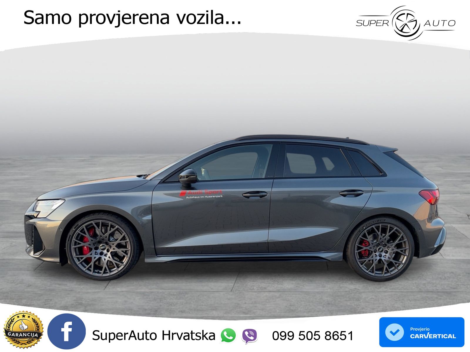 Audi RS3 Sportback 2.5 TFSI (400 KS) quattro S tronic LED+ACC