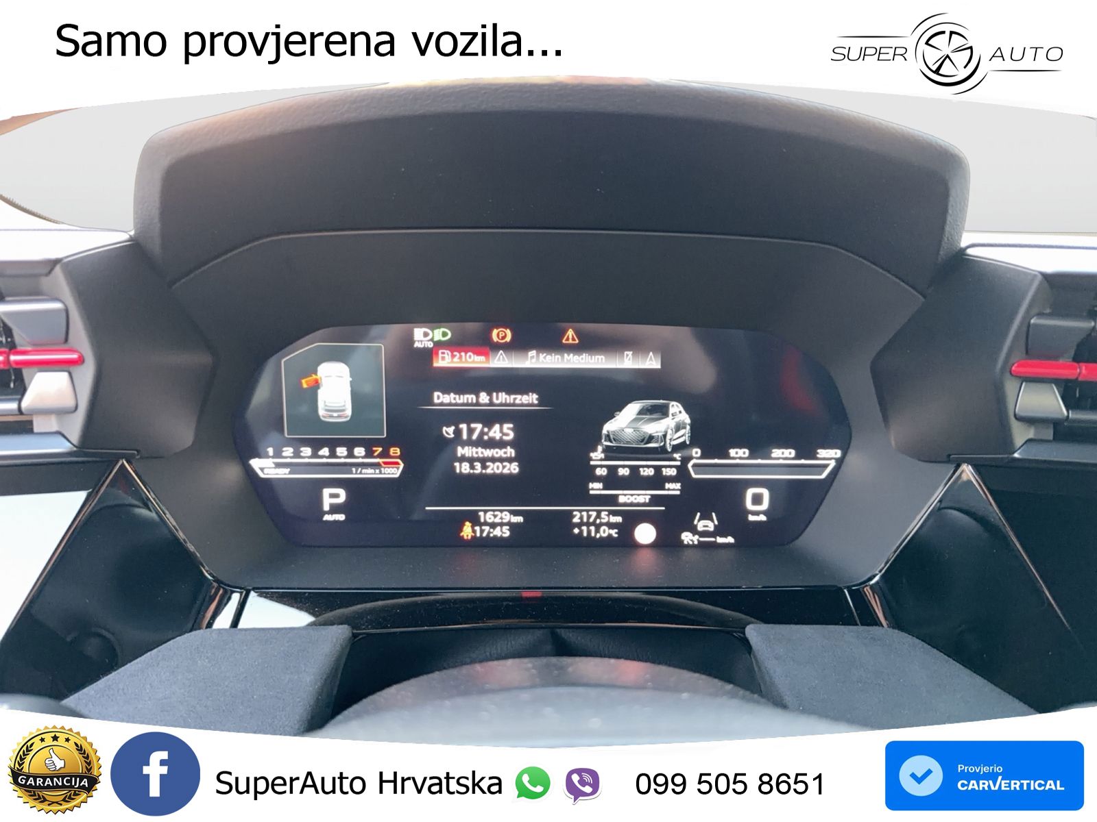 Audi RS3 Sportback 2.5 TFSI (400 KS) quattro S tronic LED+ACC