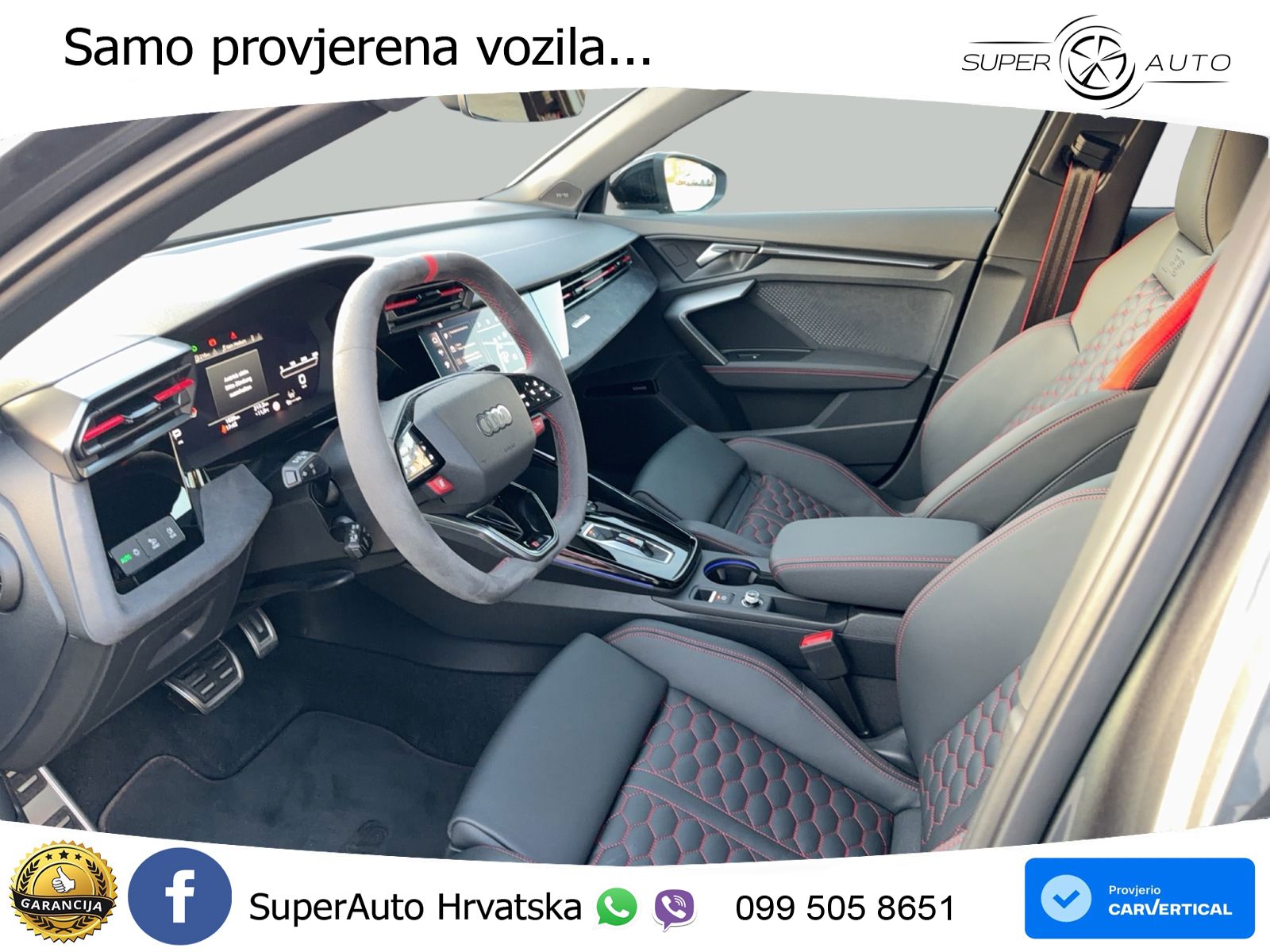 Audi RS3 Sportback 2.5 TFSI (400 KS) quattro S tronic LED+ACC