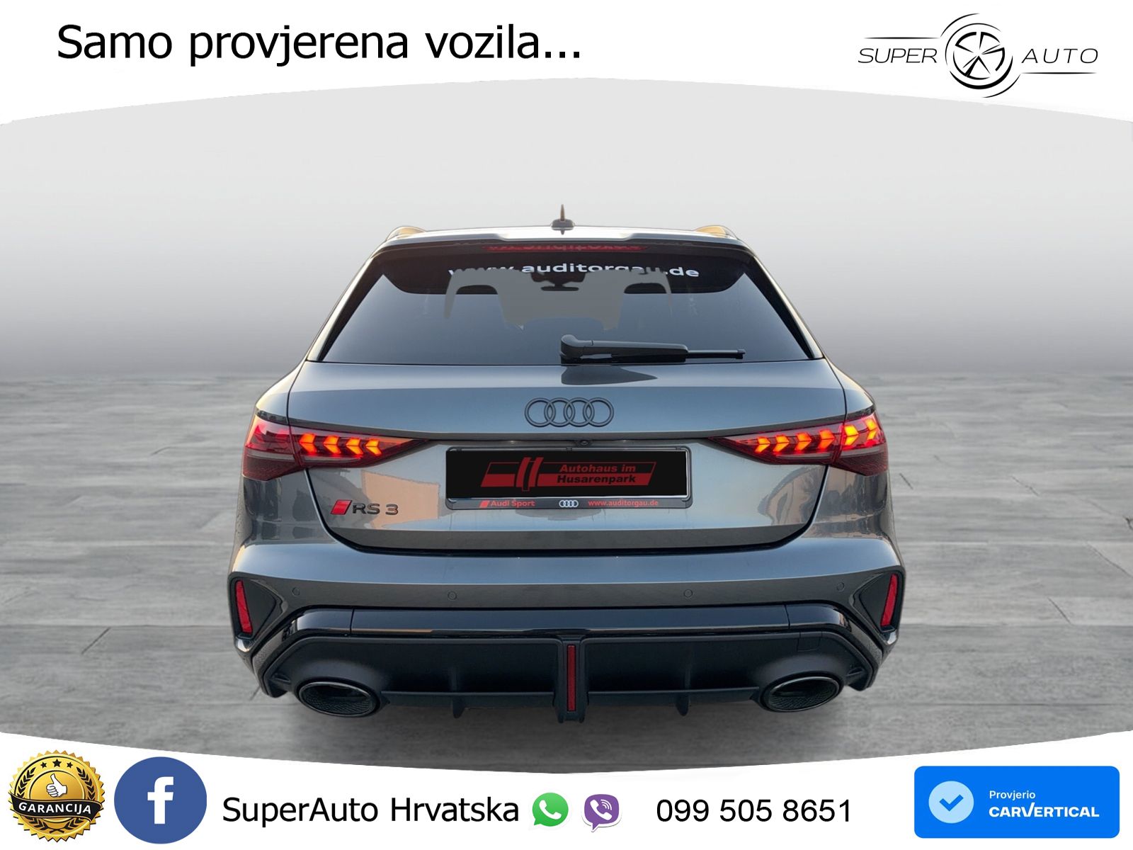 Audi RS3 Sportback 2.5 TFSI (400 KS) quattro S tronic LED+ACC