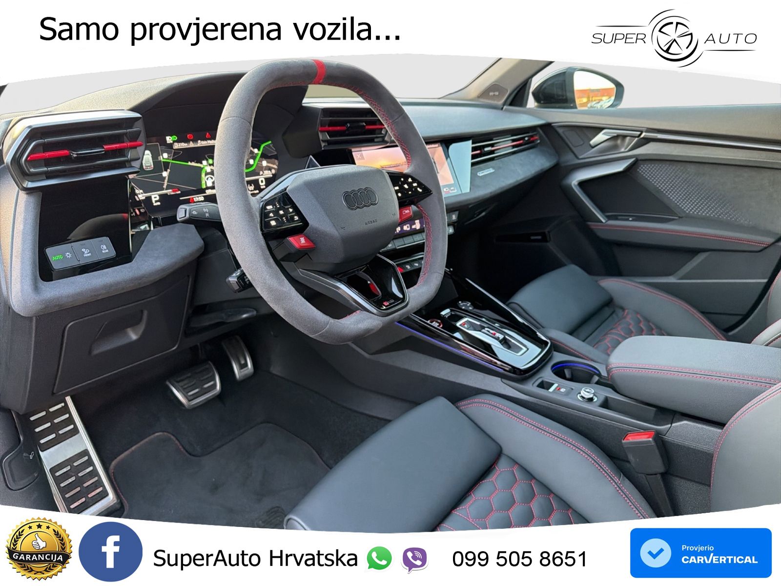 Audi RS3 Sportback 2.5 TFSI (400 KS) quattro S tronic LED+ACC