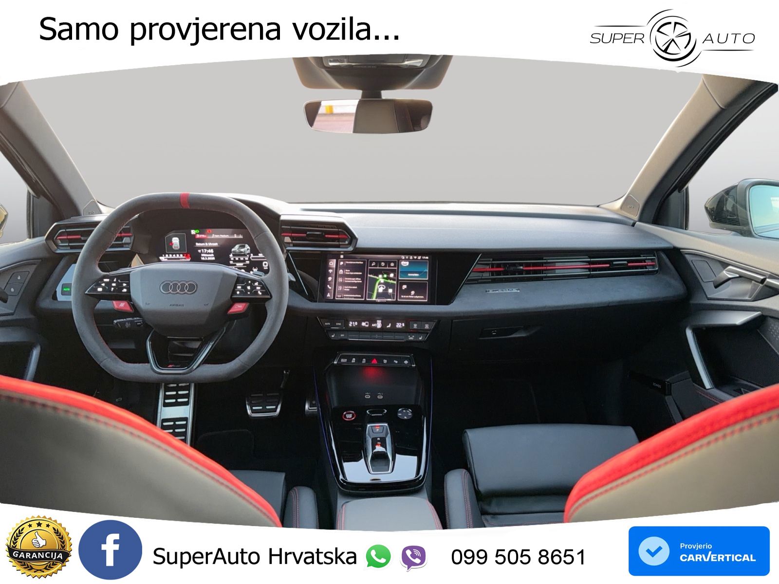 Audi RS3 Sportback 2.5 TFSI (400 KS) quattro S tronic LED+ACC