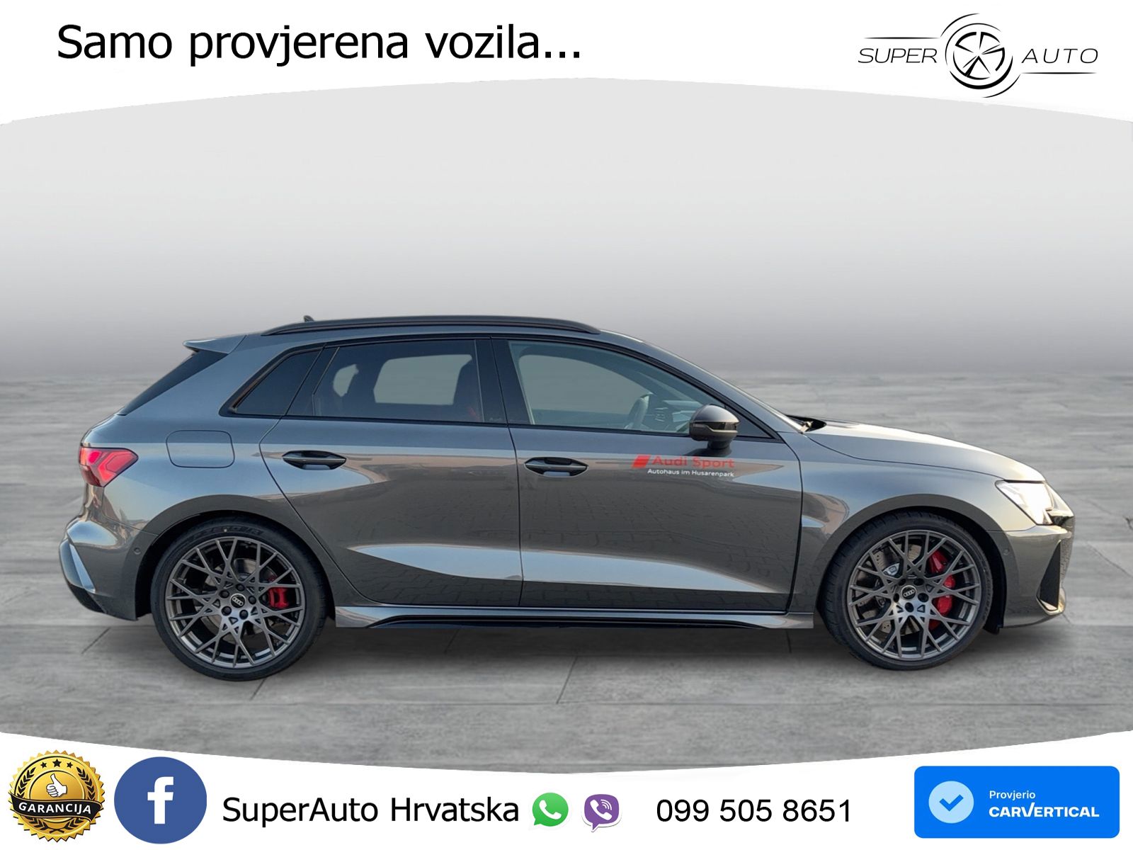 Audi RS3 Sportback 2.5 TFSI (400 KS) quattro S tronic LED+ACC